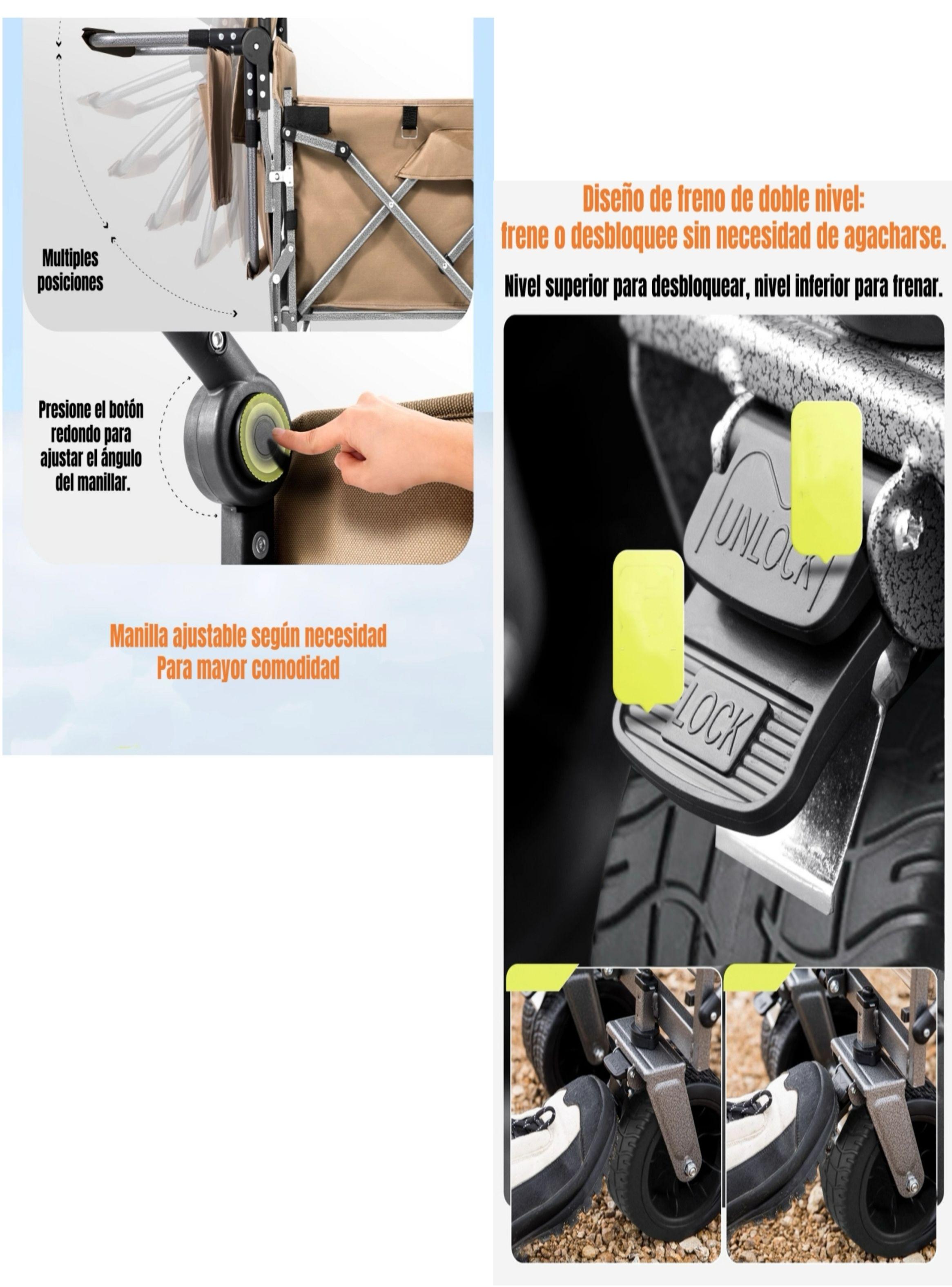 Carro Camping Expandible Con Mesa Multifuncional Mule-3