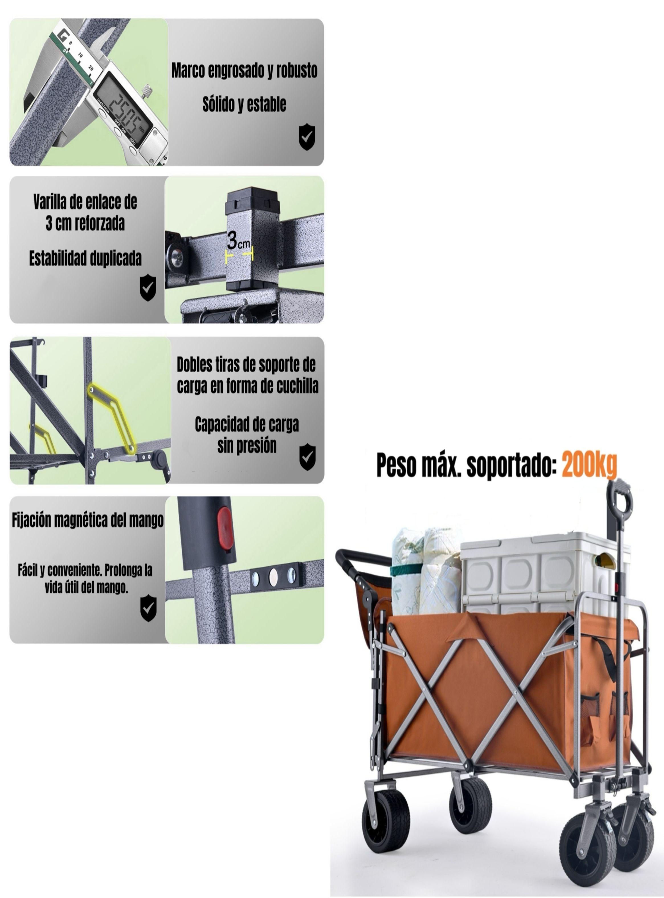 Carro Camping Expandible Con Mesa Multifuncional Mule-5