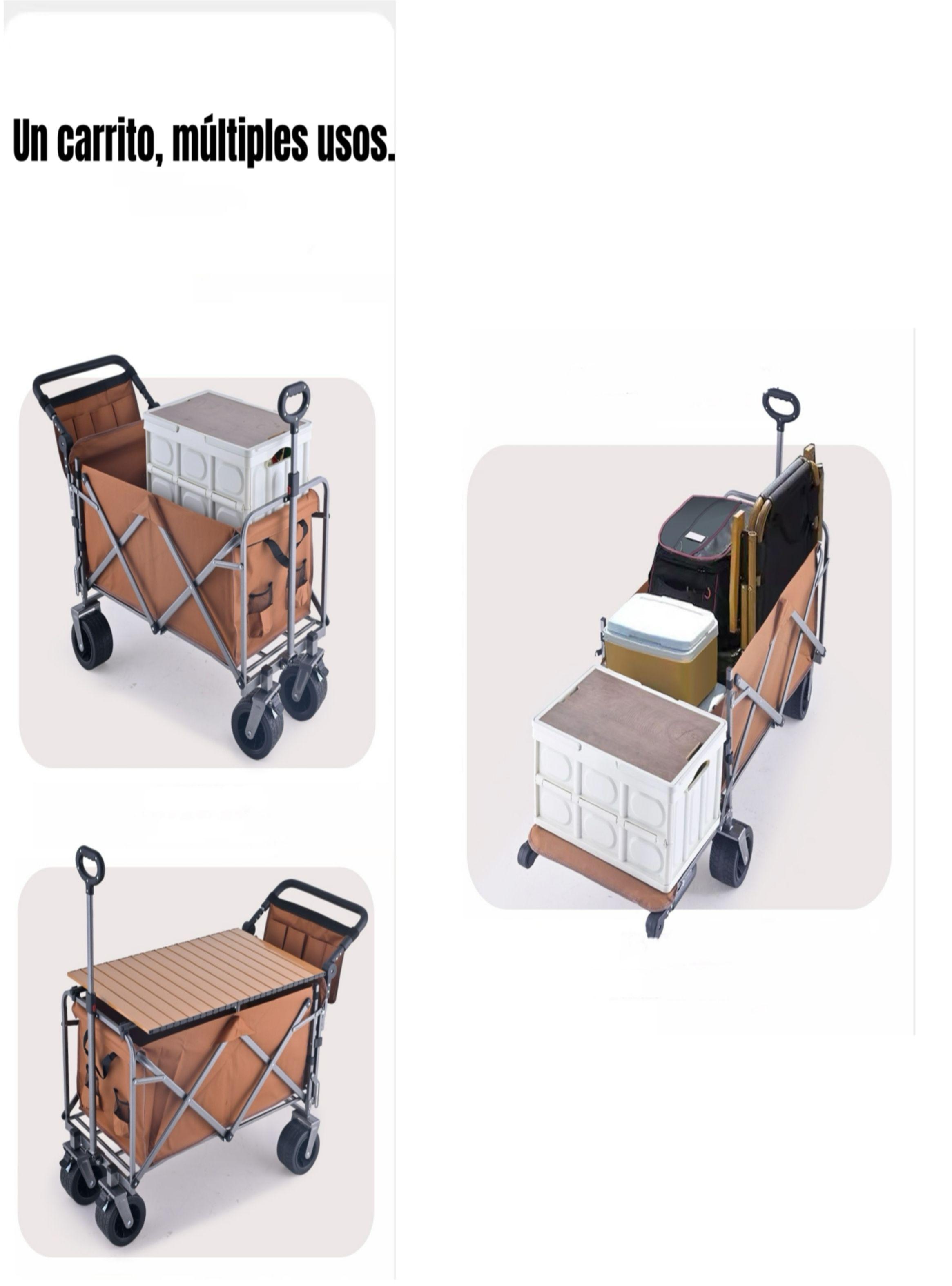 Carro Camping Expandible Con Mesa Multifuncional Mule-6