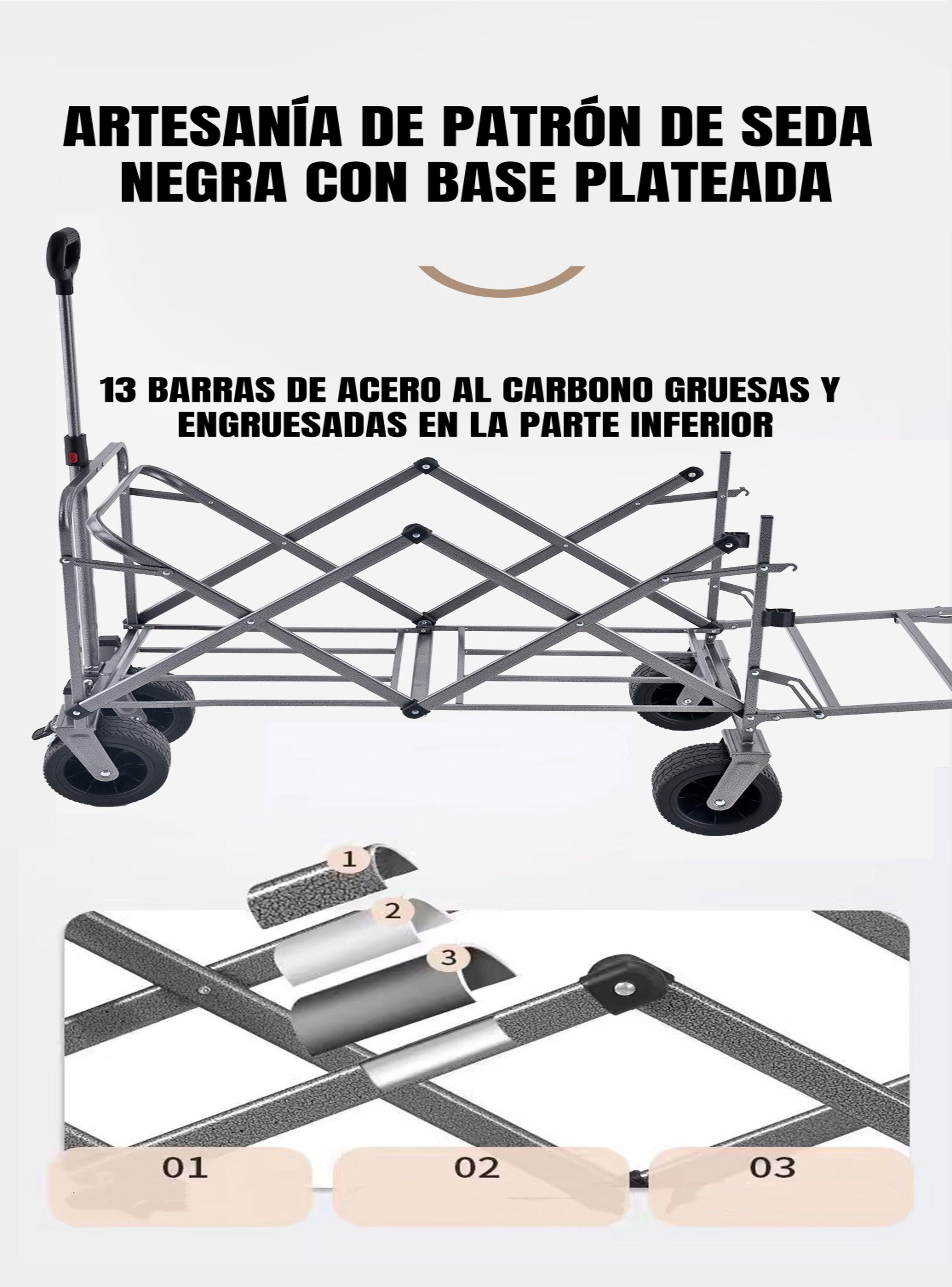 Carro Camping Expandible Con Mesa Multifuncional Mule-7