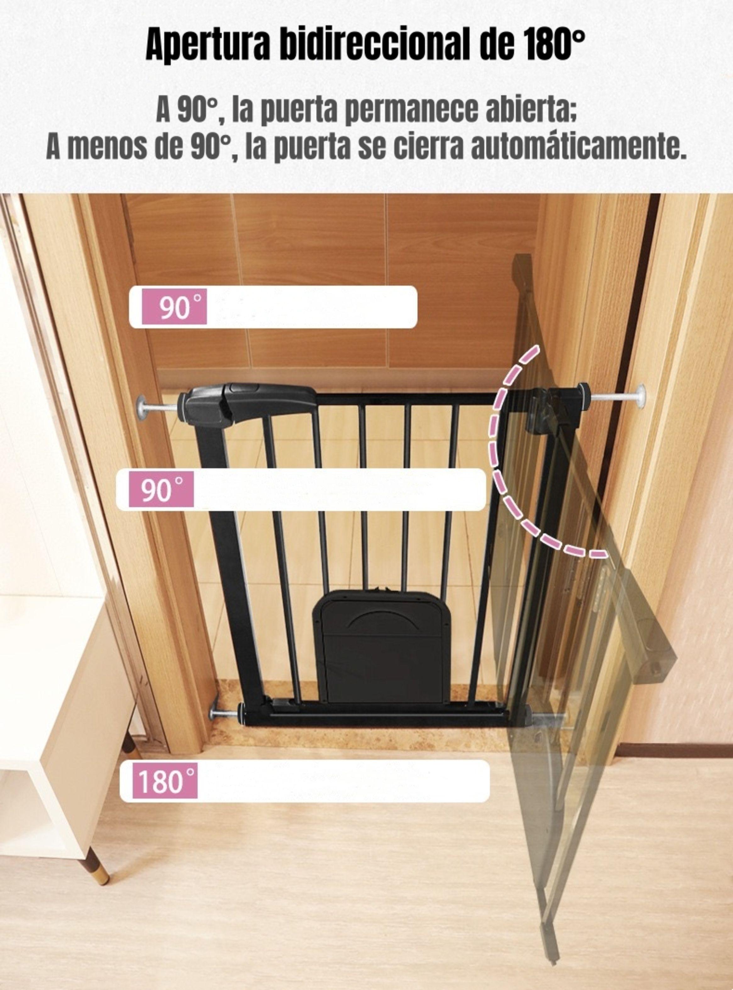 Puerta Seguridad Bebé Puertita Mascota 77-92cm LuBabycas-6