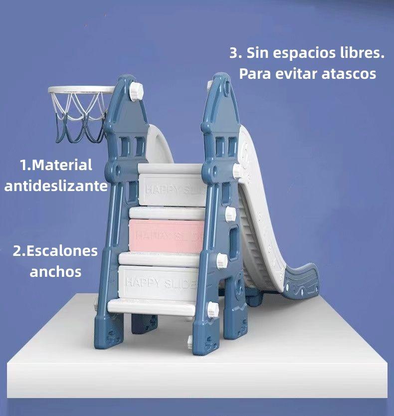 Resbalin Columpio 5 En 1 Con Accesorios Rosado Lubabycas-3