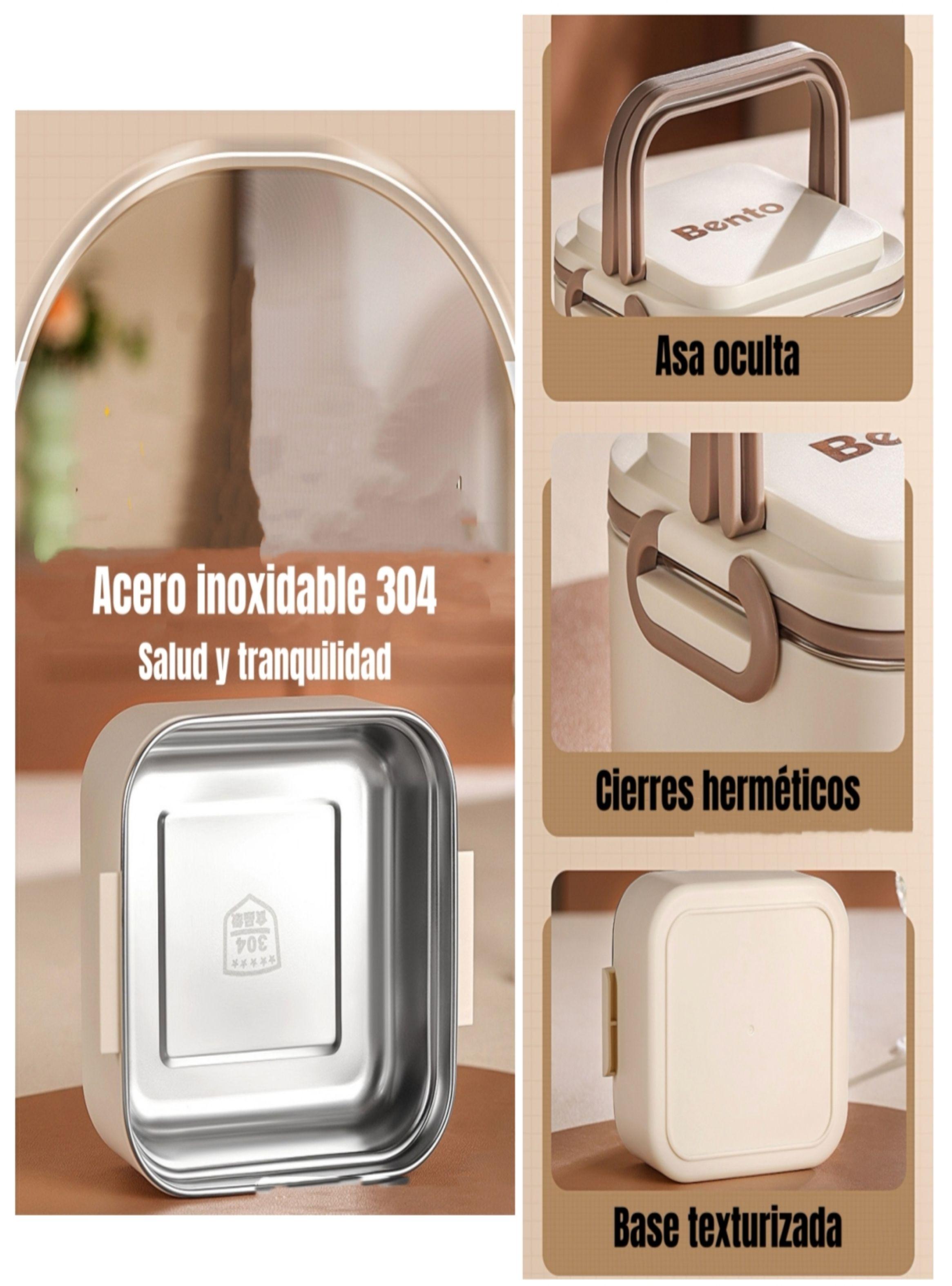 Lonchera Fiambrera Calentadora Y Bolso Térmico LuBabycas-4