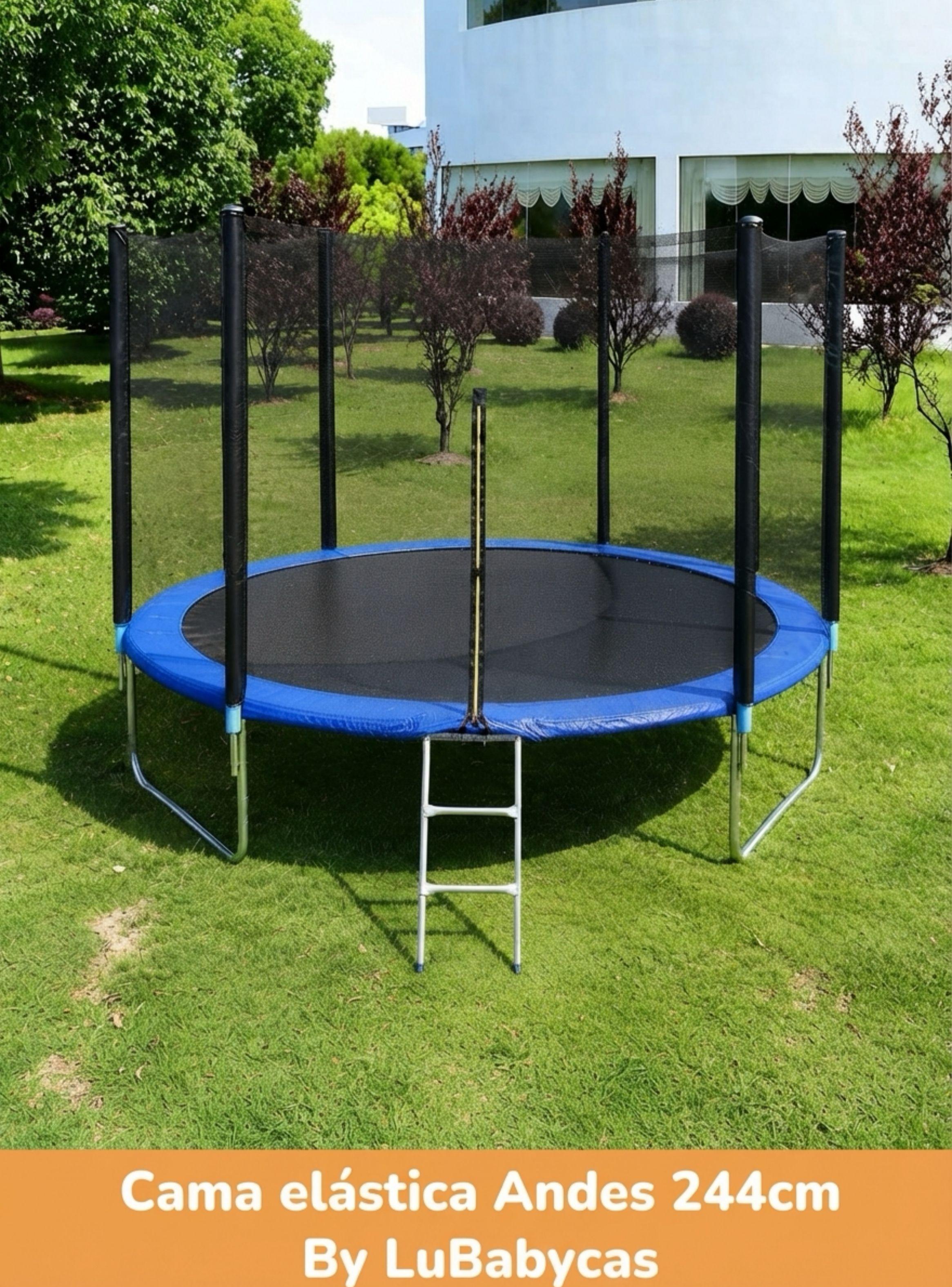 Cama Elástica Trampoline 244cm Escalera Andes By LuBabycas-2