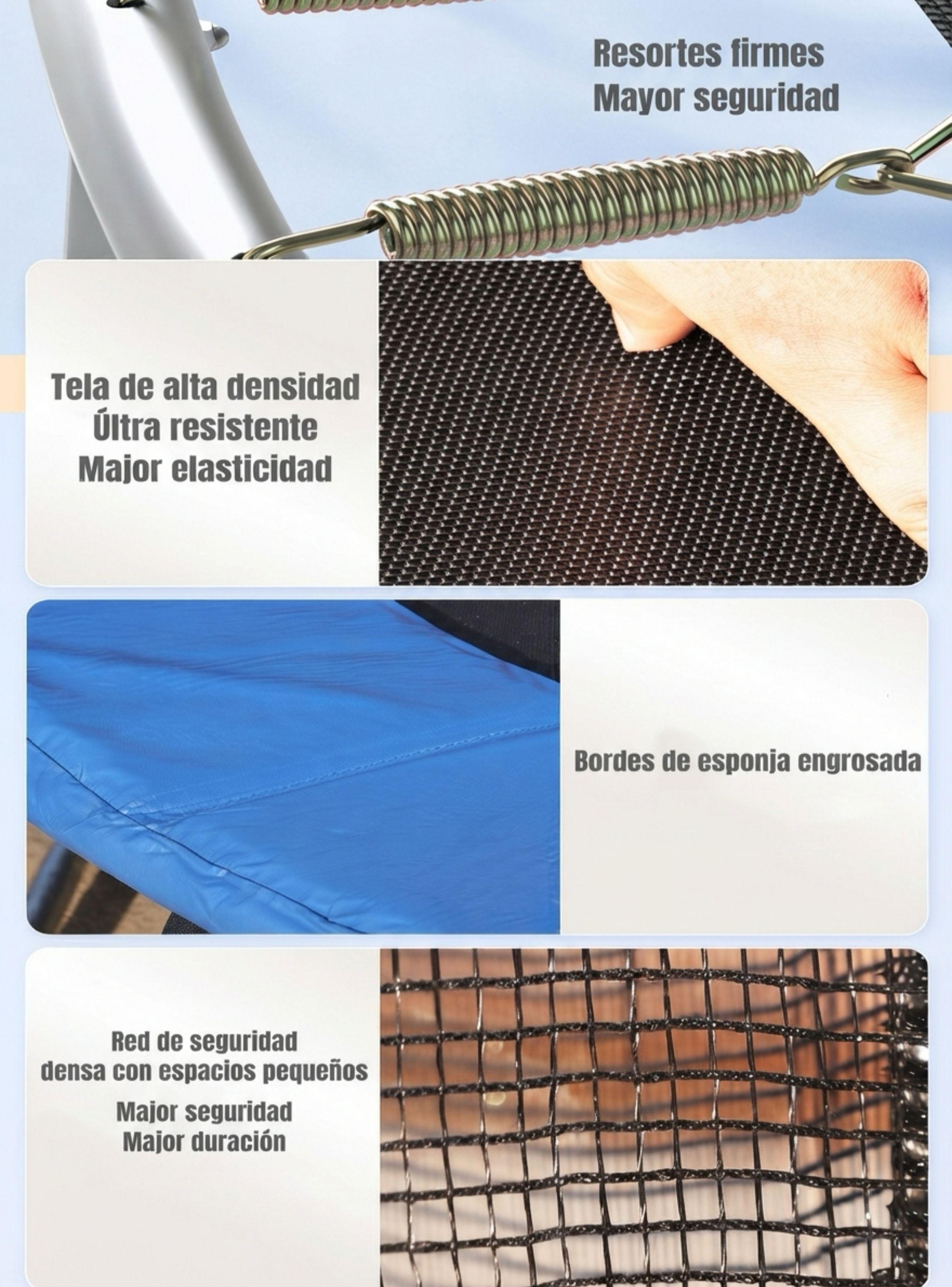 Cama Elástica Trampoline 244cm Escalera Andes By LuBabycas-4