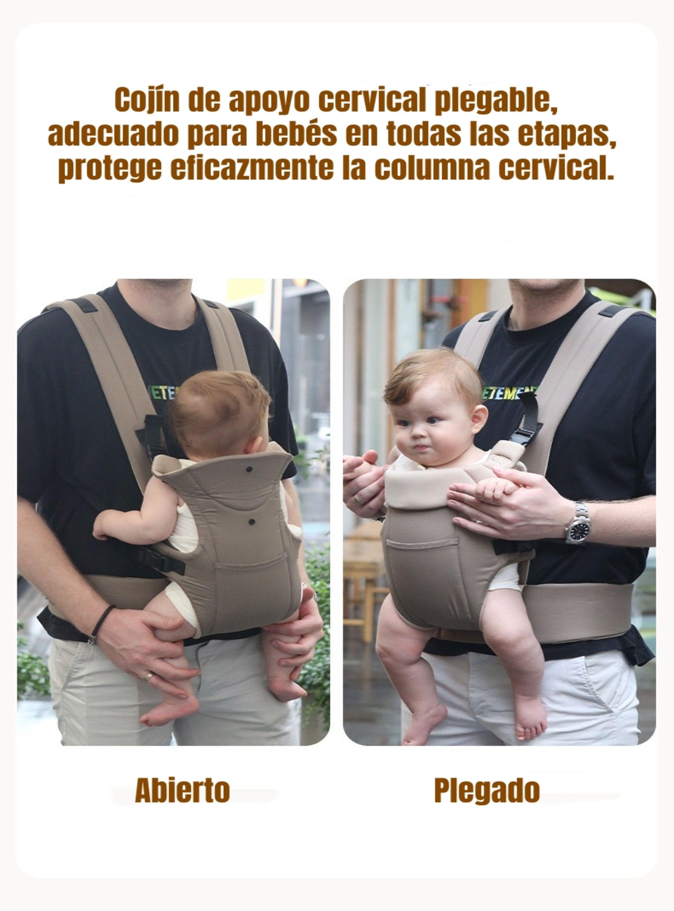 Portabebé Ergonómico Multifuncional Café Rio By Lubabycas-4