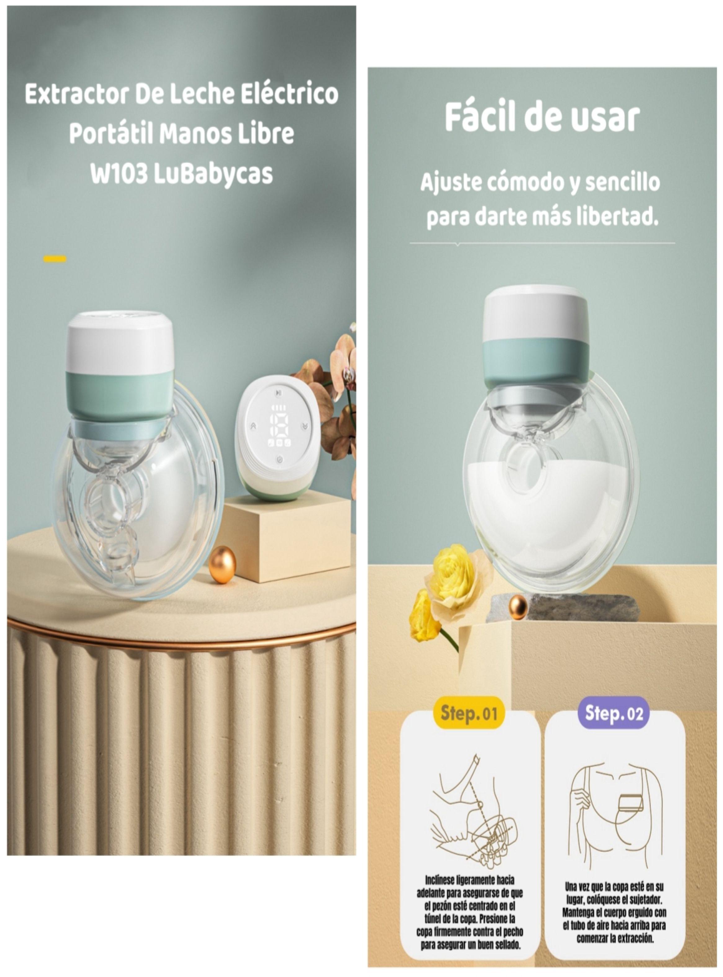Extractor De Leche Eléctrico Manos Libre W103 LuBabycas-2