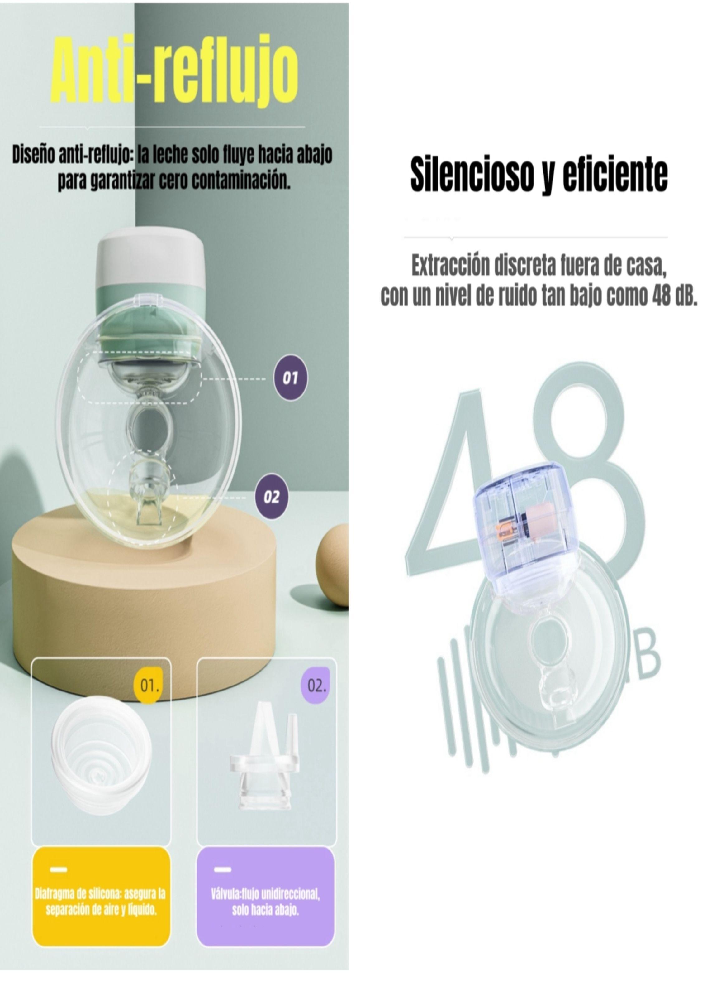 Extractor De Leche Eléctrico Manos Libre W103 LuBabycas-5