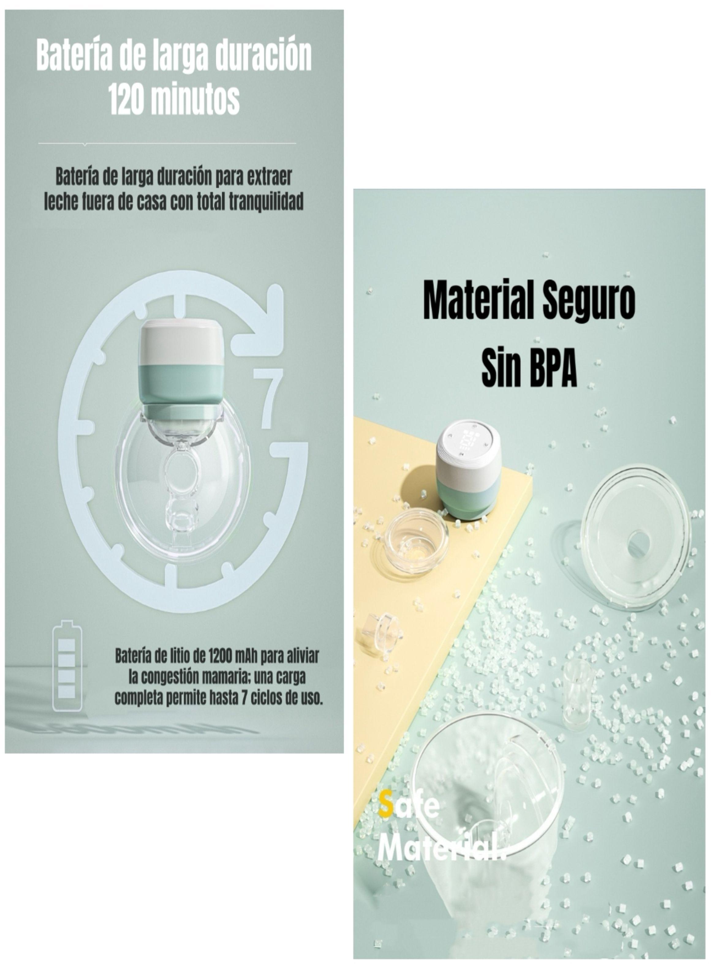 Extractor De Leche Eléctrico Manos Libre W103 LuBabycas-6