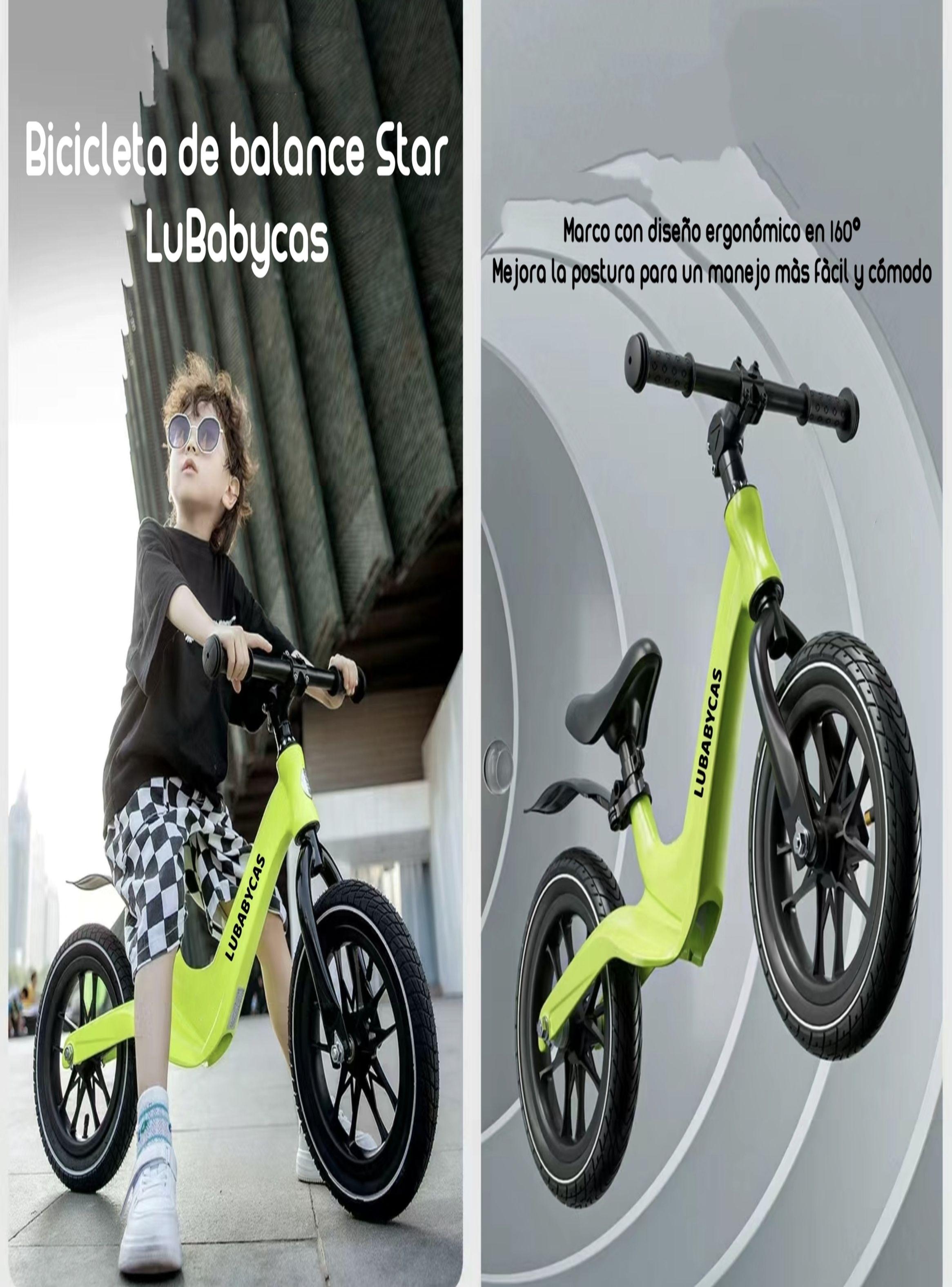 Bicicleta De Equilibrio Aprendizaje 2-8años Lubabycas Verde-2