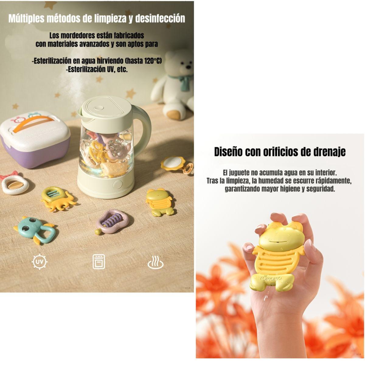 Mordedores Juguetes Sensoriales Educativos TM146 LuBabycas-2