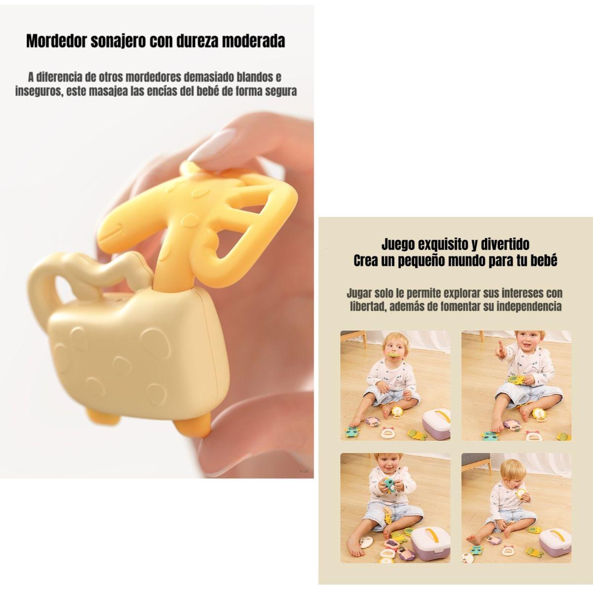 Mordedores Juguetes Sensoriales Educativos TM146 LuBabycas-5
