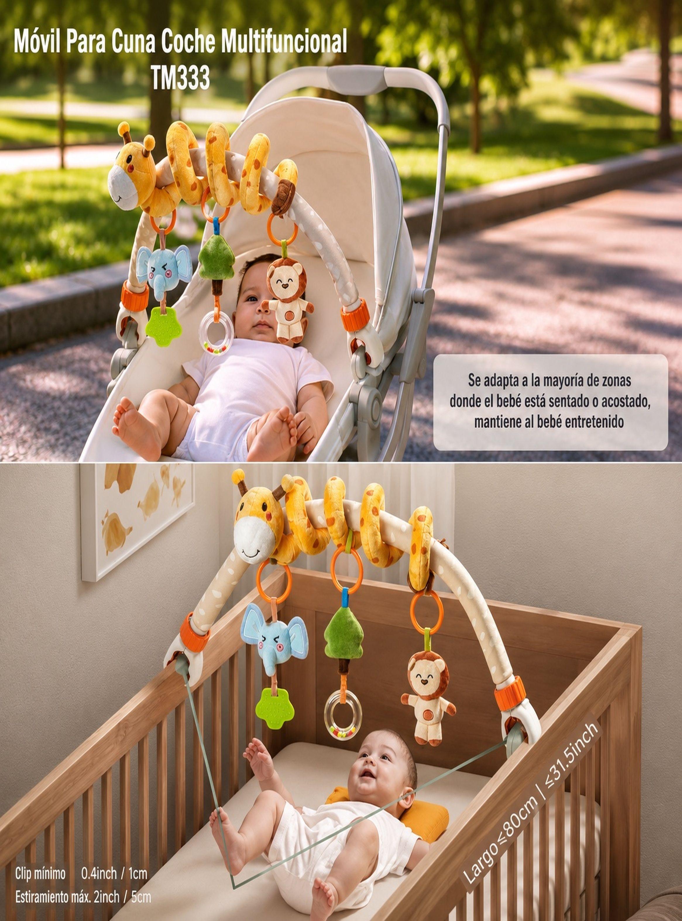Móvil Para Cuna Coche Multifuncional TM333 LuBabycas-2
