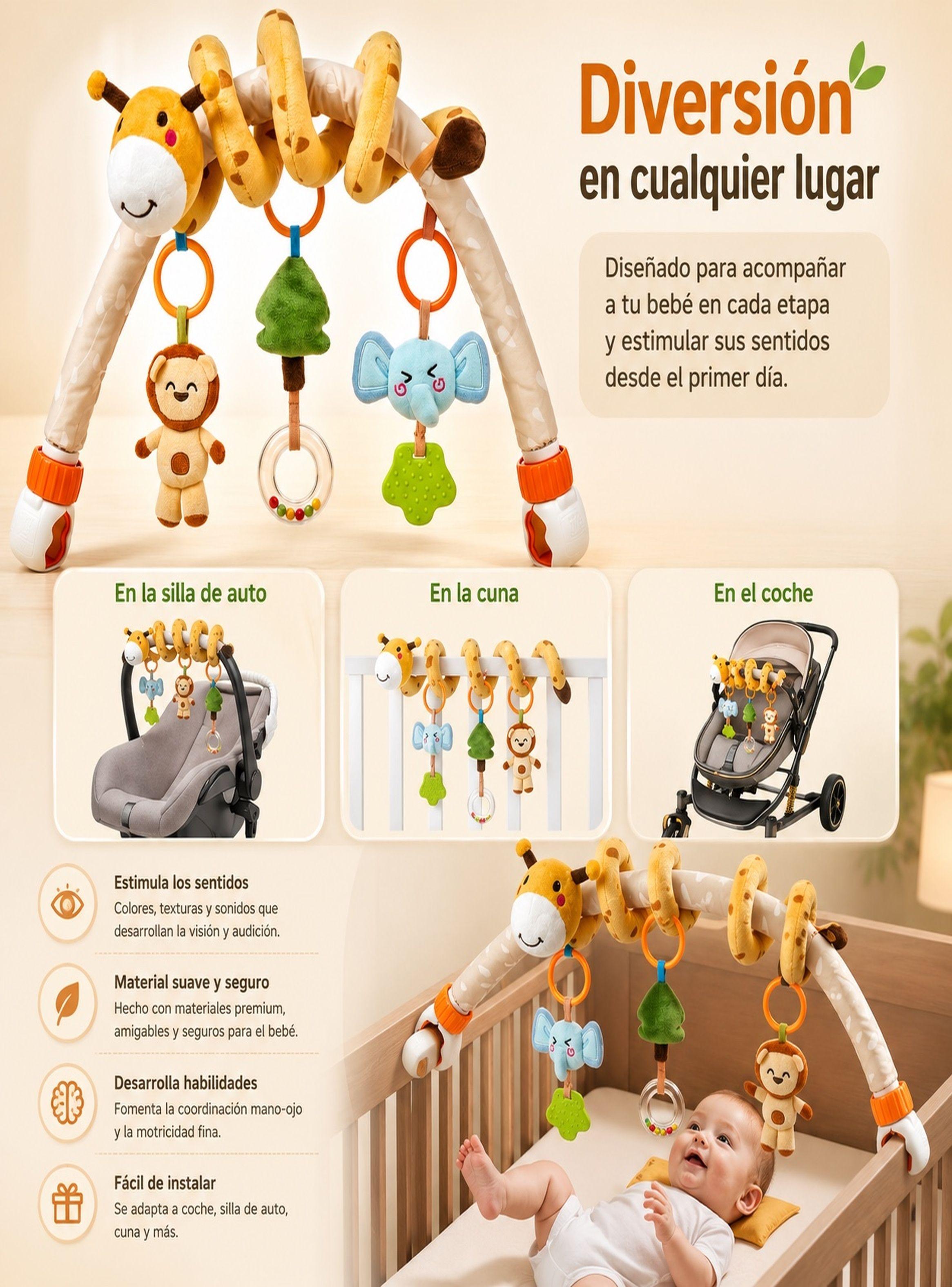Móvil Para Cuna Coche Multifuncional TM333 LuBabycas-6