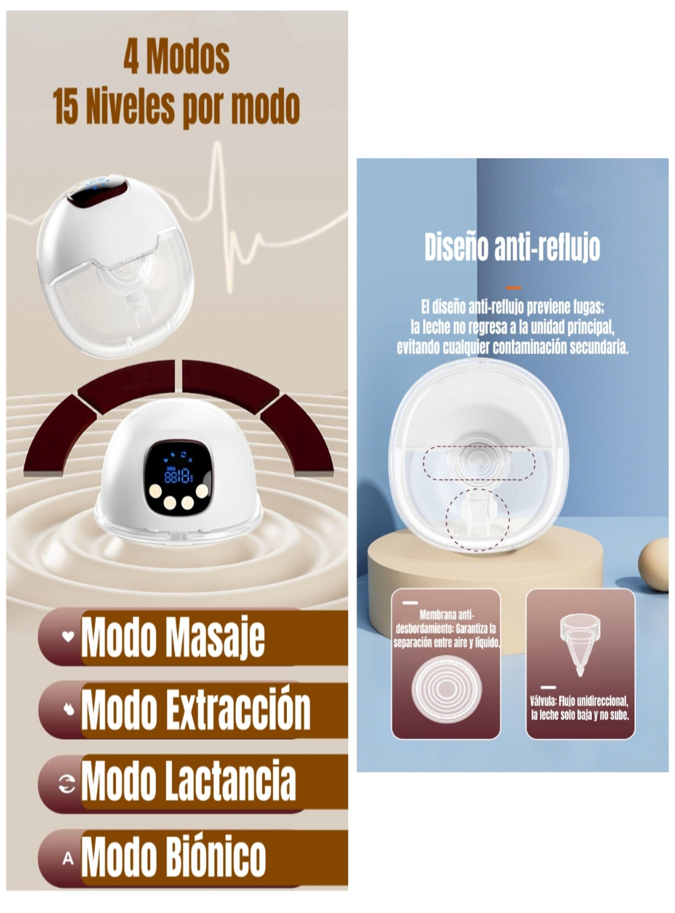 Extractor De Leche Eléctrico Portátil W210 LuBabycas-4