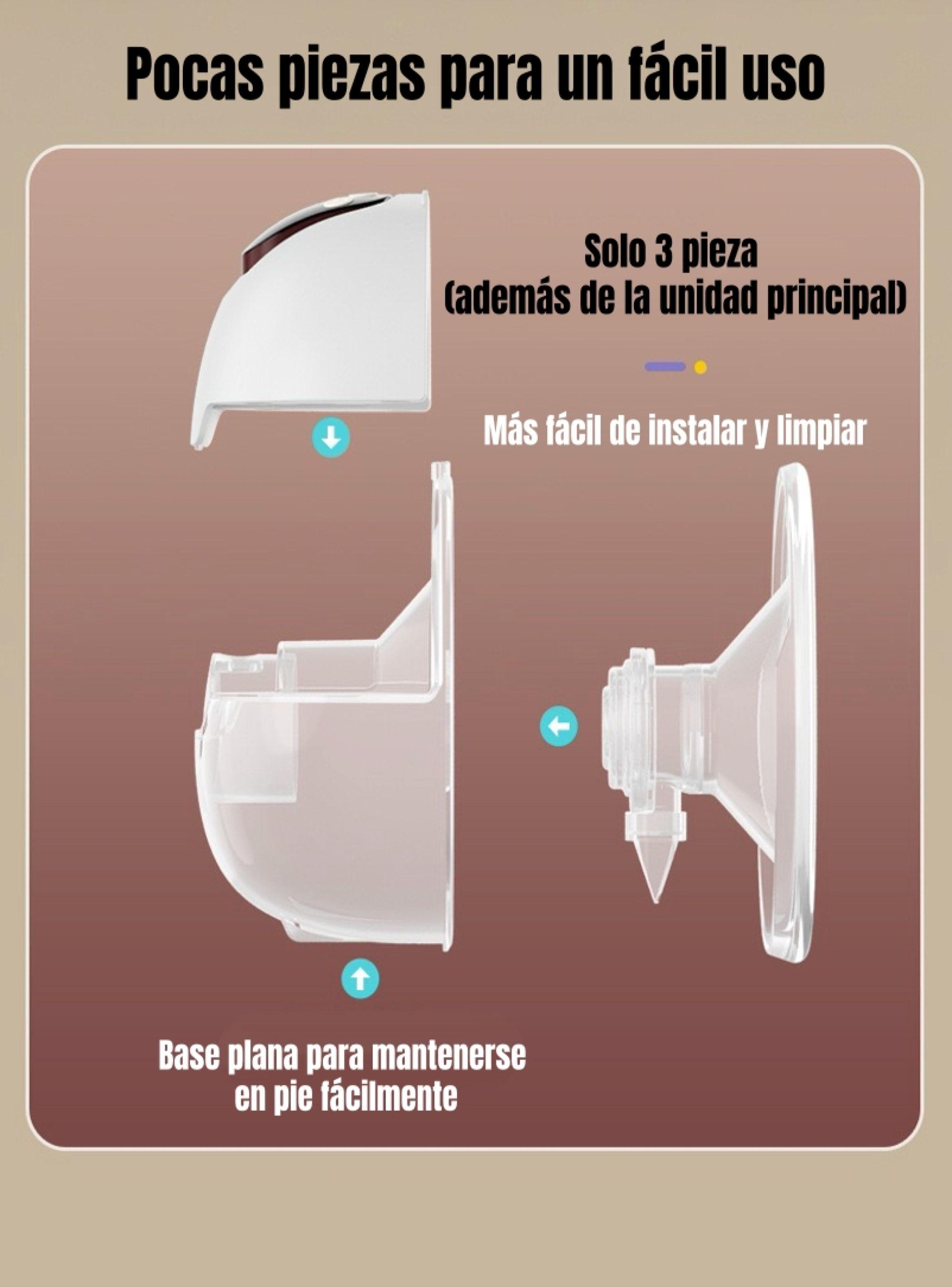 Extractor De Leche Eléctrico Portátil W210 LuBabycas-8