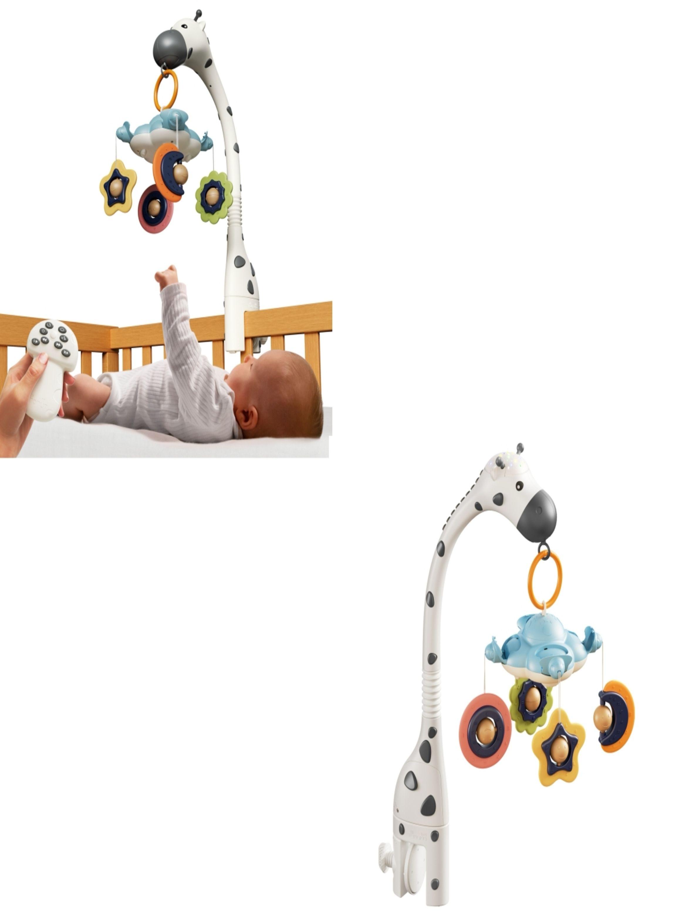 Móvil Y Proyector Luz Espanta Cuco Control TM177 LuBabycas-2