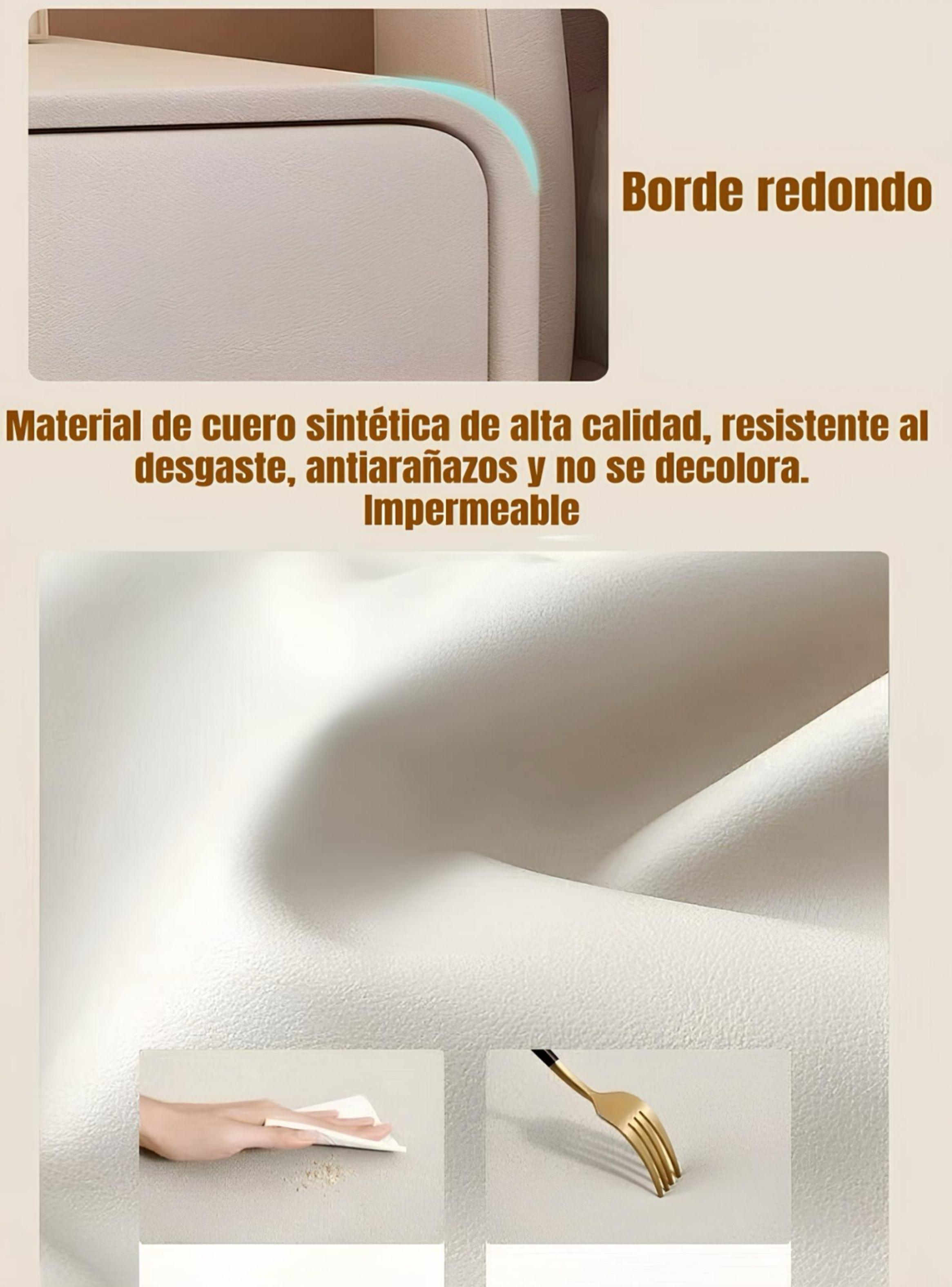 Velador Armado Cuero Sintético Manilla Invisible Model 4-5