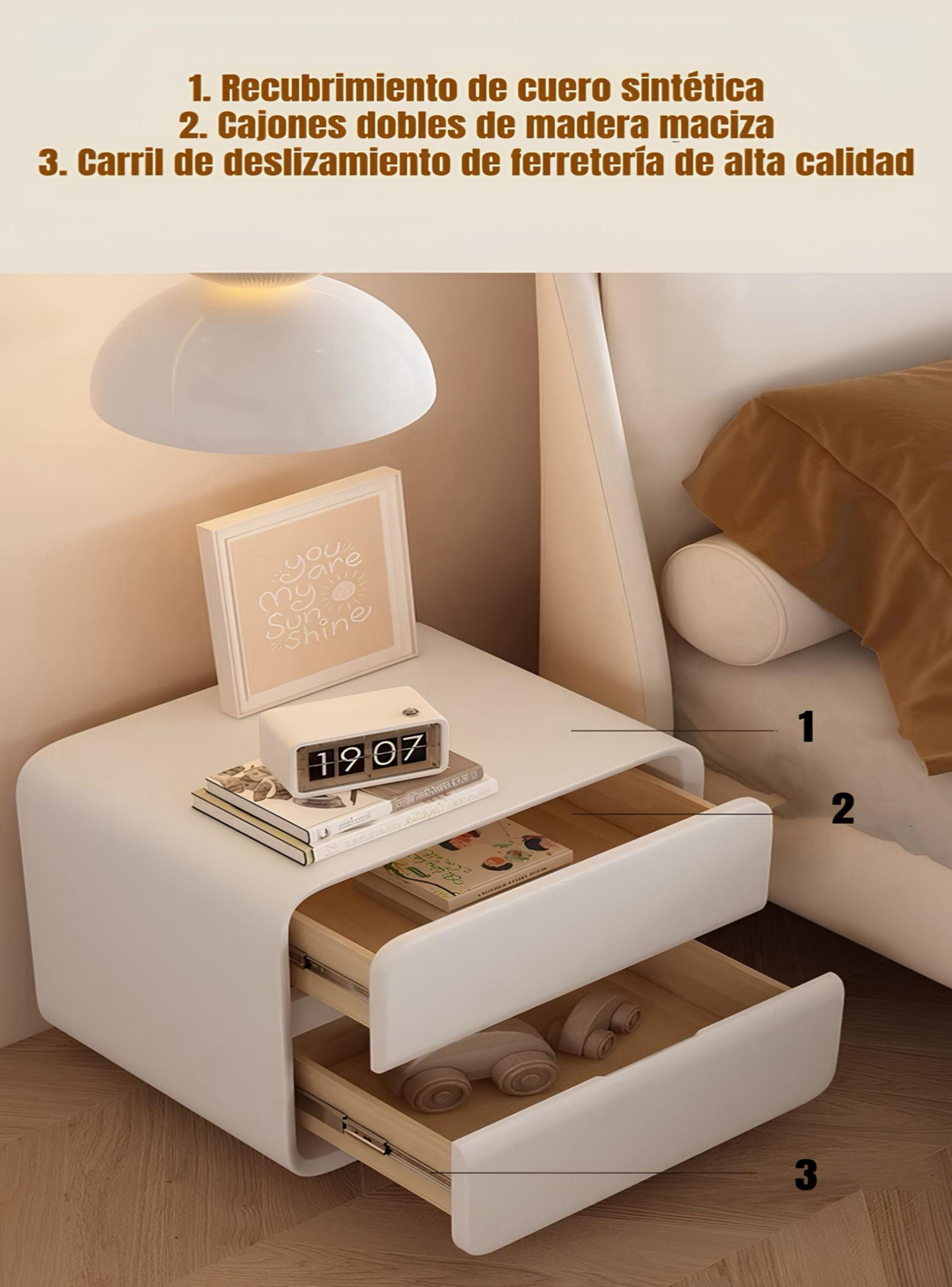 Velador Armado Cuero Sintético Manilla Invisible Model 4-6