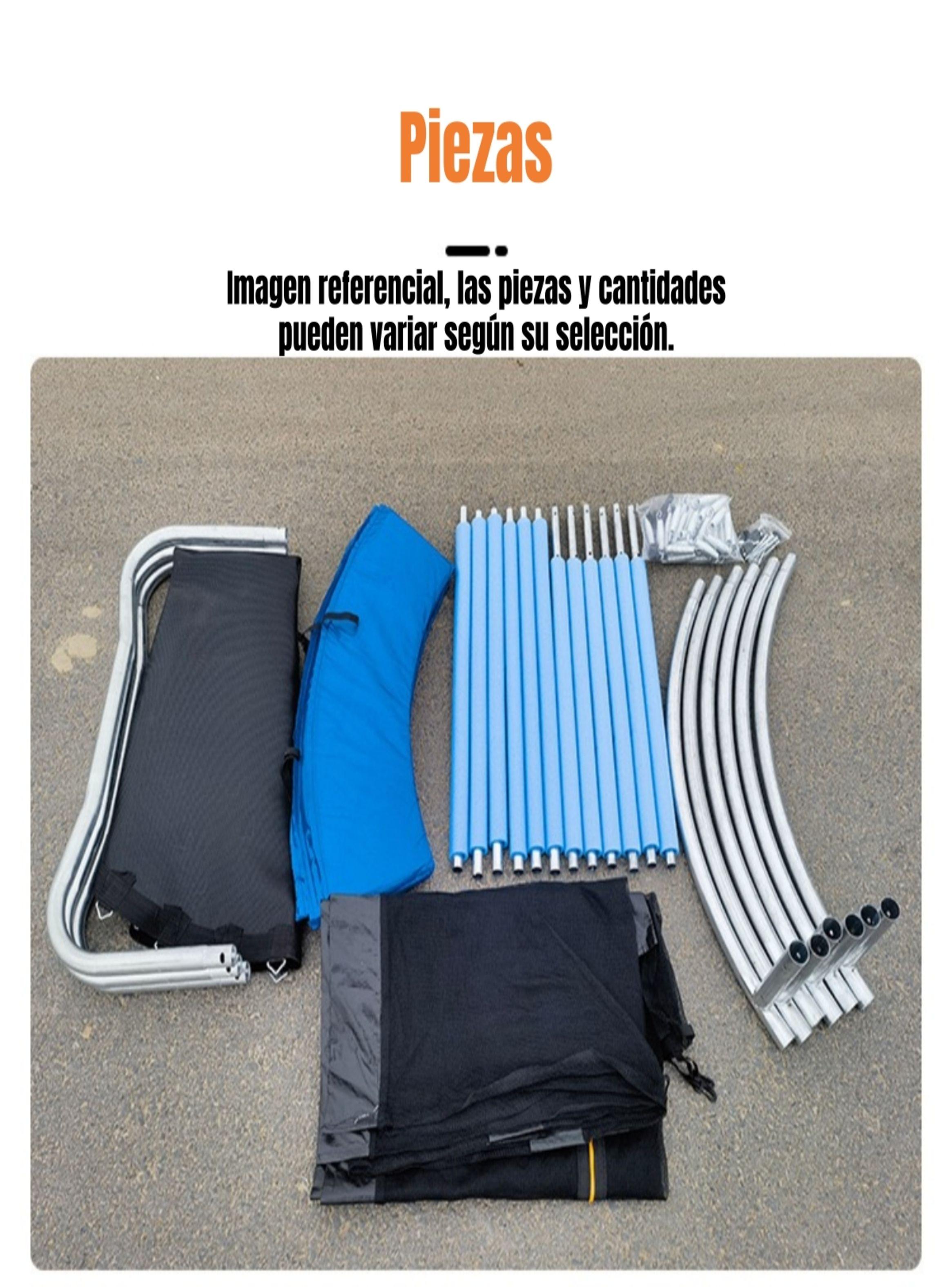 Cama Elástica Trampoline LuBabycas 183cm Escalera Valle-6