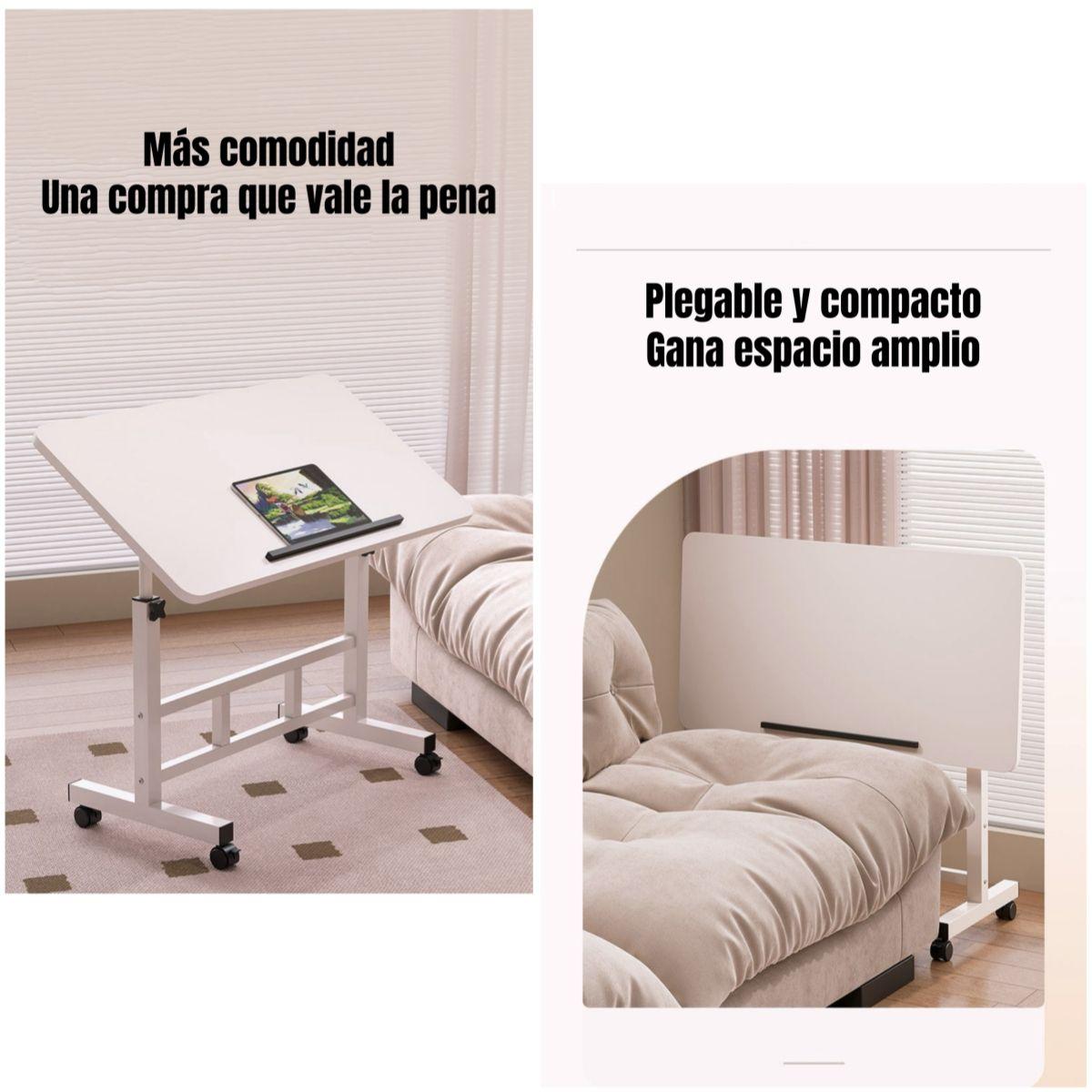 Escritorio Plegable Hatch 80x40cm Con Barrera Antideslizante-2