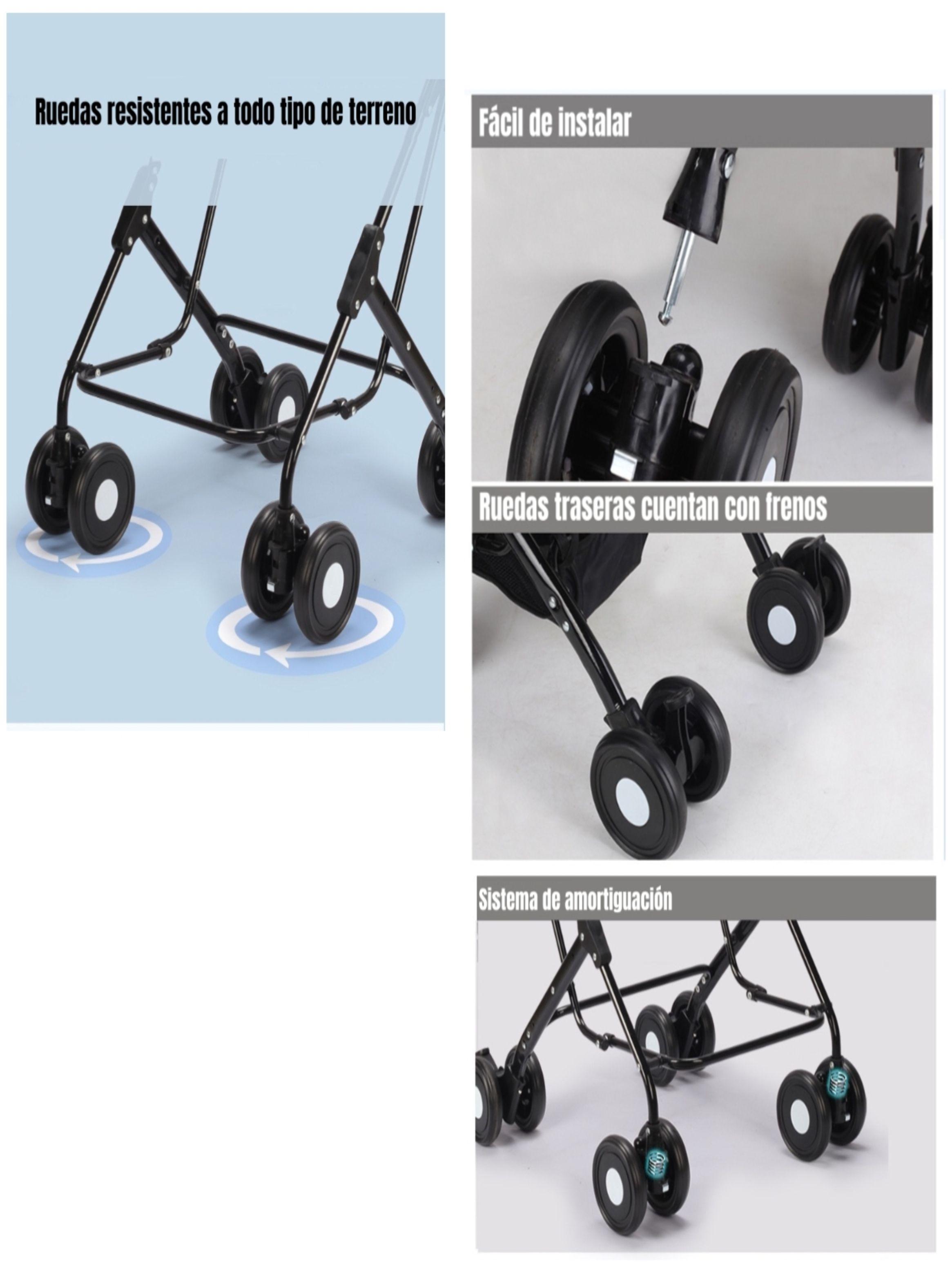 Cochecito Doble Para Mascotas Acura Verde By LuBabycas-7