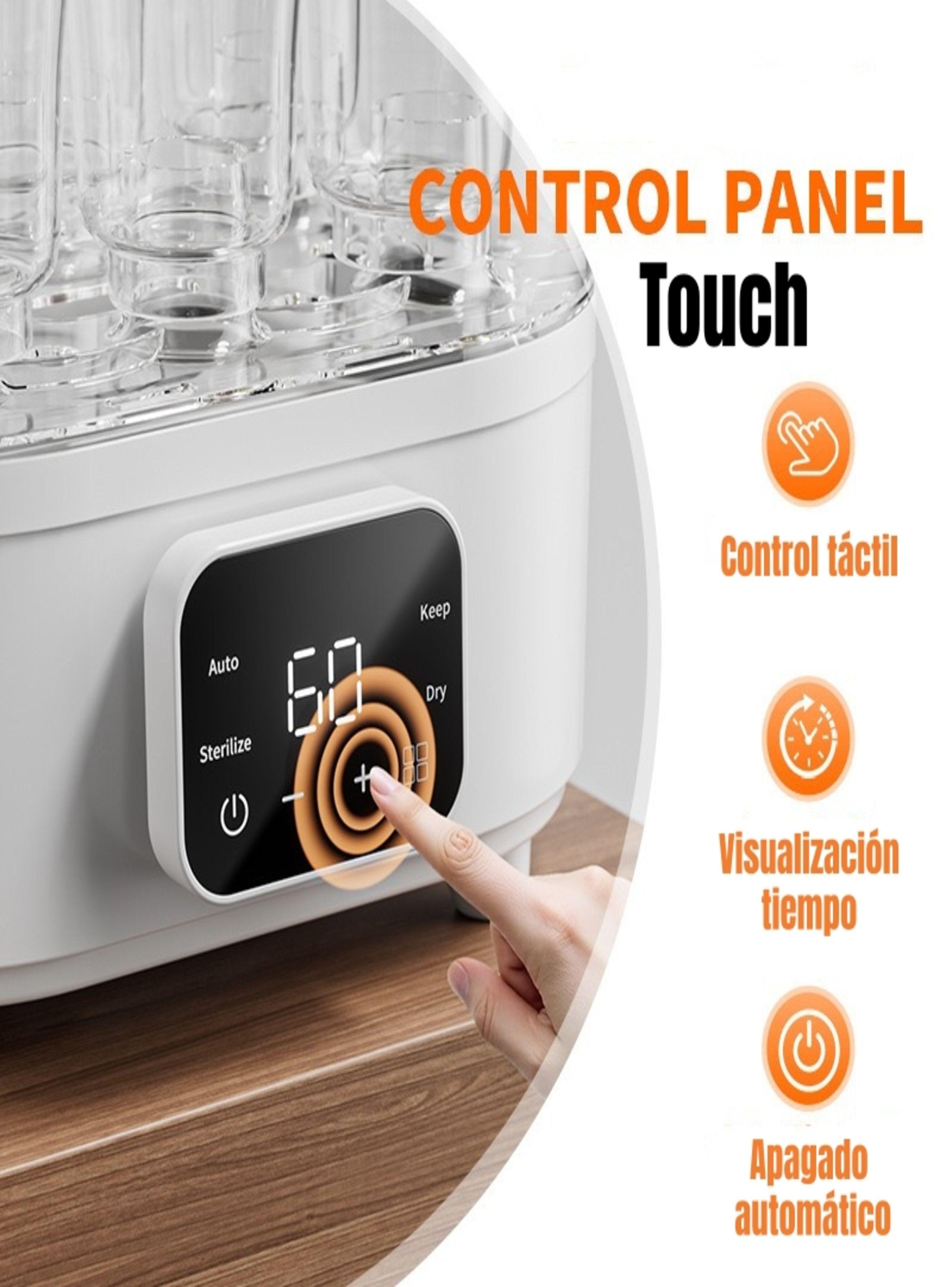 Esterilizador y Secador Eléctrico Mamaderas By LuBabycas-3