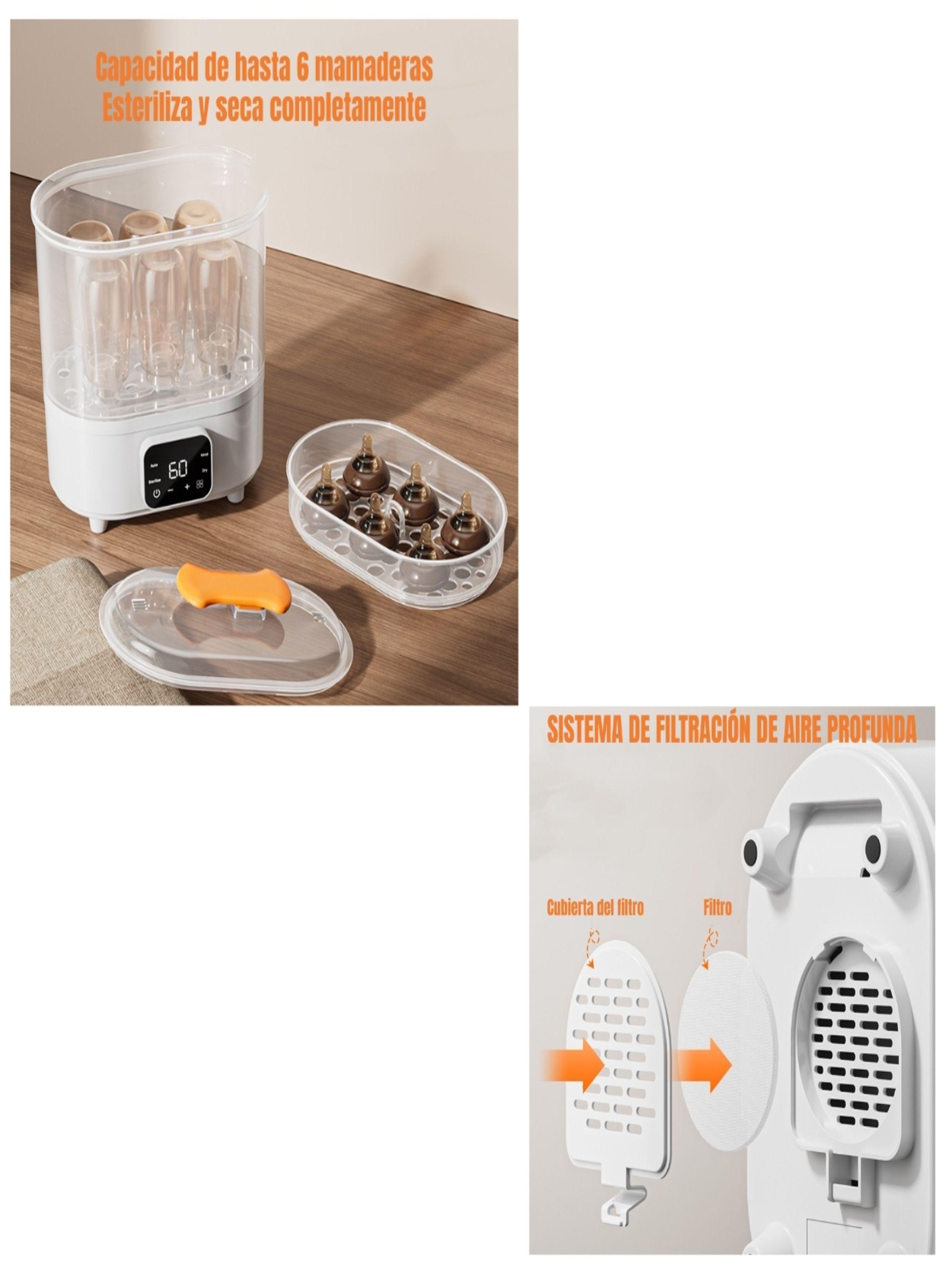 Esterilizador y Secador Eléctrico Mamaderas By LuBabycas-6