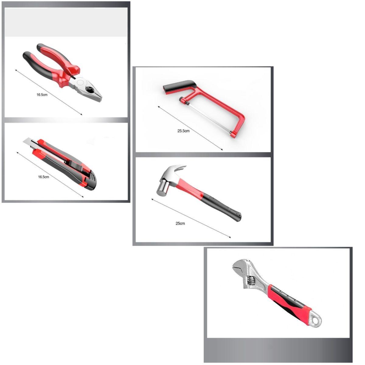 Set Herramientas 50 Piezas 18 Tipos Con Caja Fix Antule-7