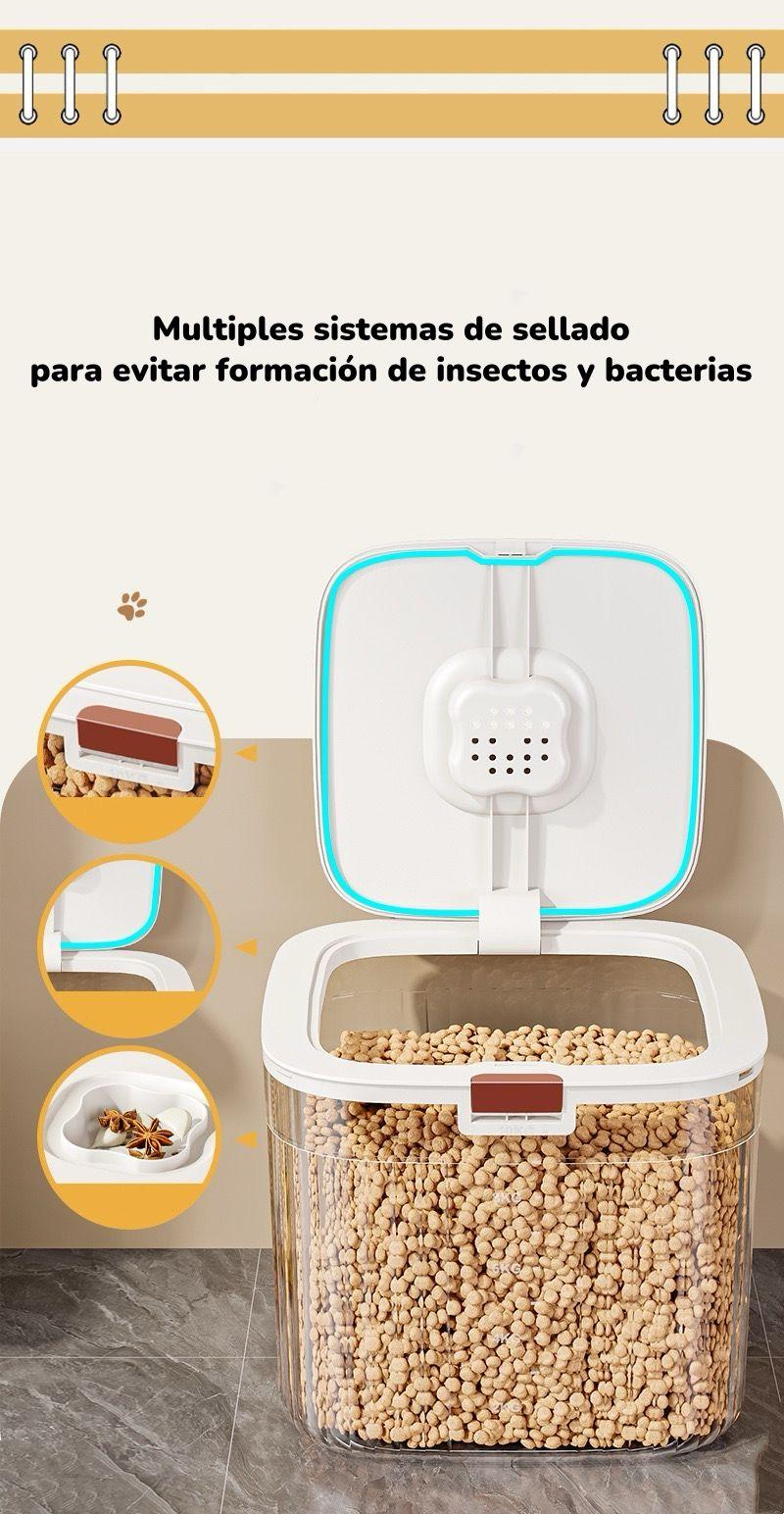 Contenedor De Alimentos Para Mascotas 30KG By LuBabycas-6