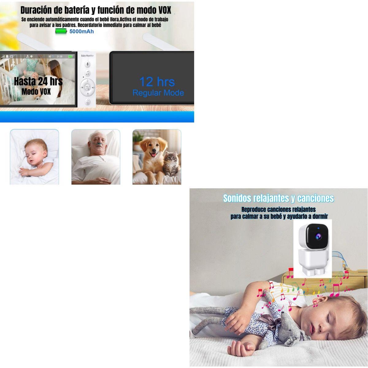 Cámara Monitor Con APP 5″ 1920x1080P ABM720S-2