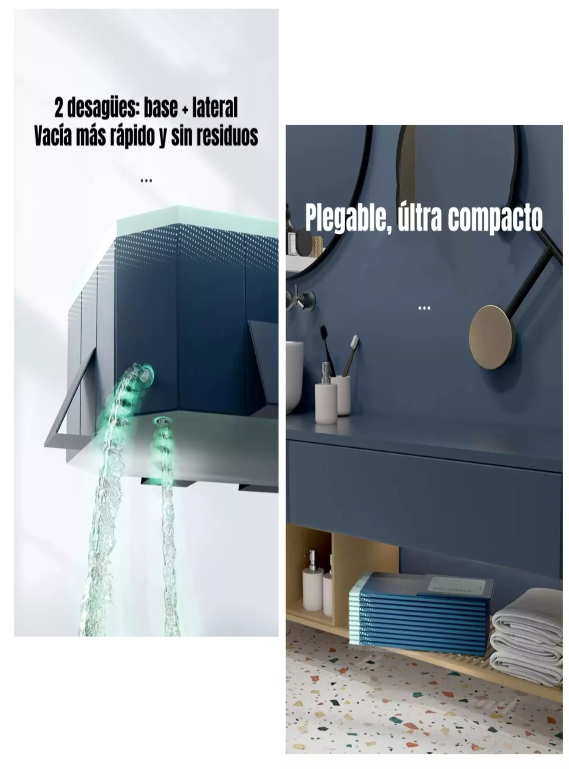 Piscina Plegable No Requiere Inflado 210cm Niños LuBabycas-6