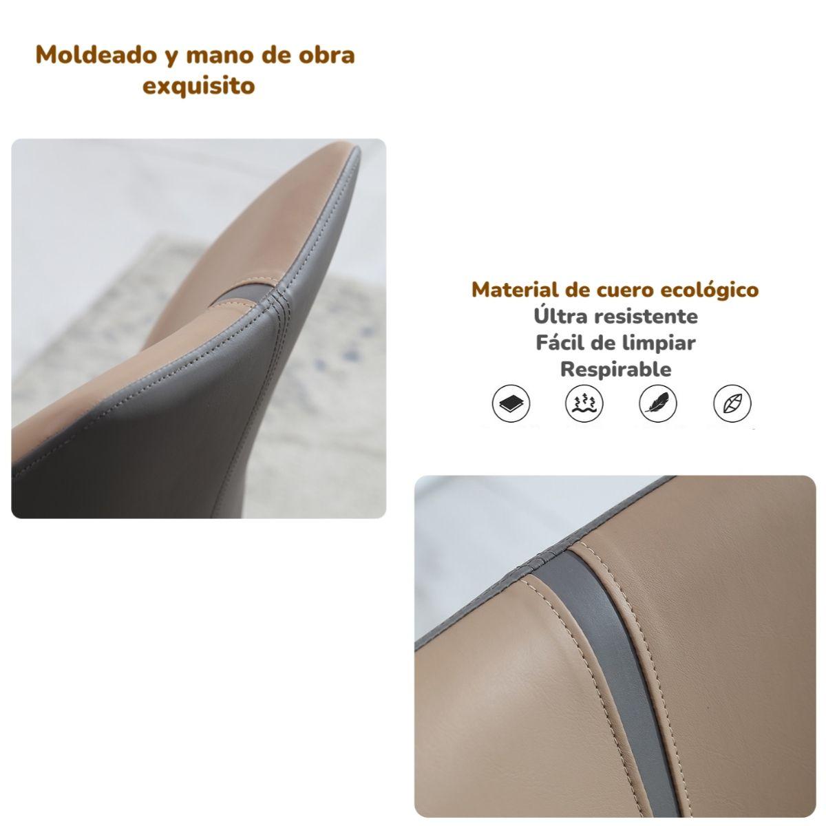 Pack 2 Sillas De Comedor Estilo Italiano Zeker By LuBabycas-3