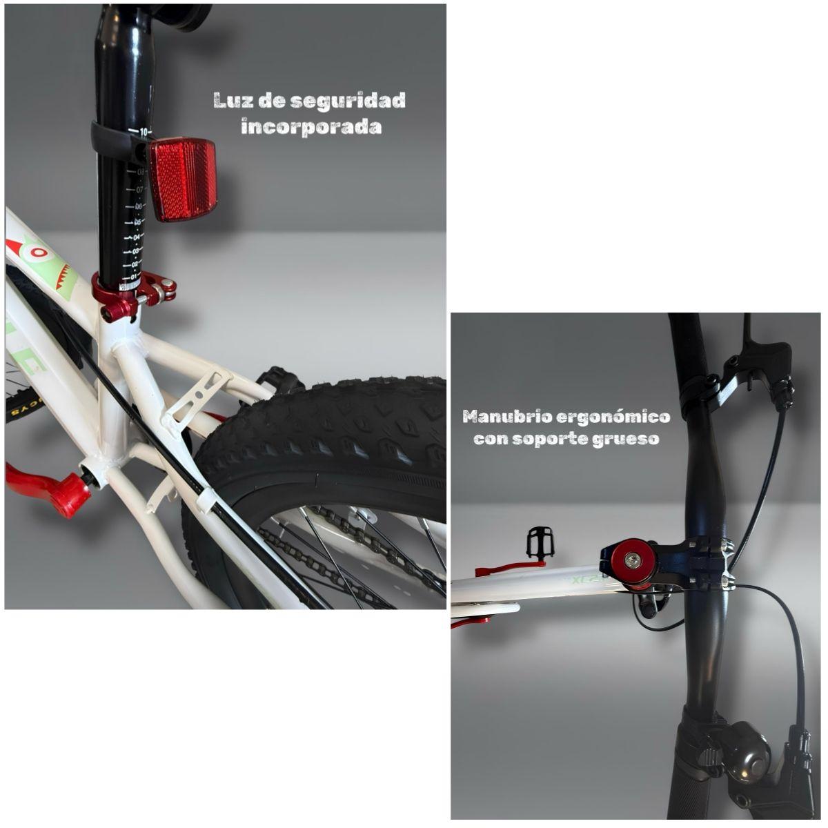 Bicicleta Infantil 8-12 Años Aro 20 Nexa LuBabycas-5