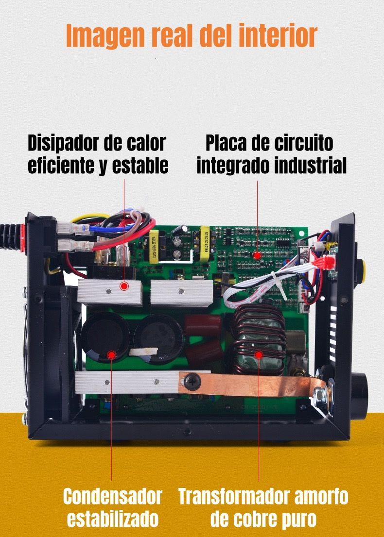 Soldadora Inverter 120A 220V Con Accesorios H01-3