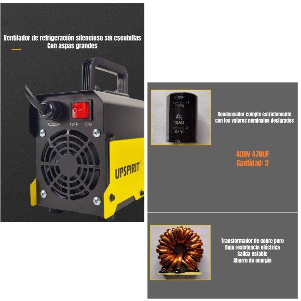 Soldadora Inverter 120A 220V Con Accesorios H01-6