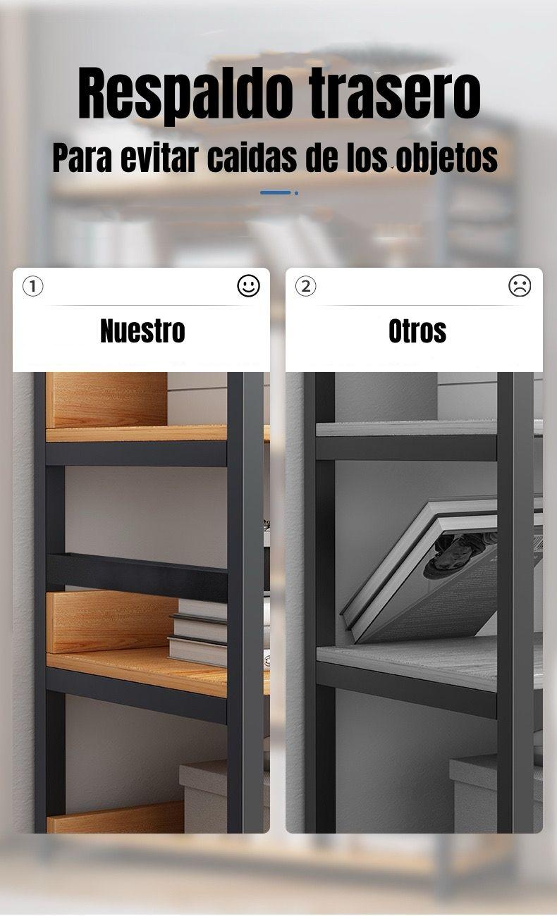 Estante Librero Repisas De 6 Niveles 174cm By LuBabycas-3