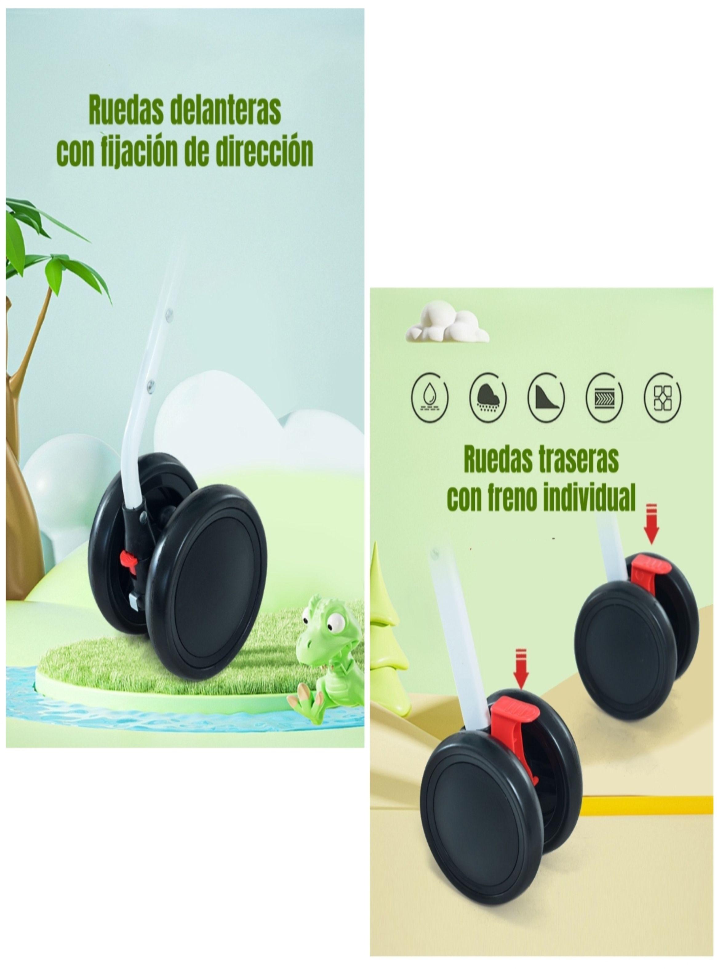 Coche Paragua Con Posa Vaso Swift Negro LuBabycas-4