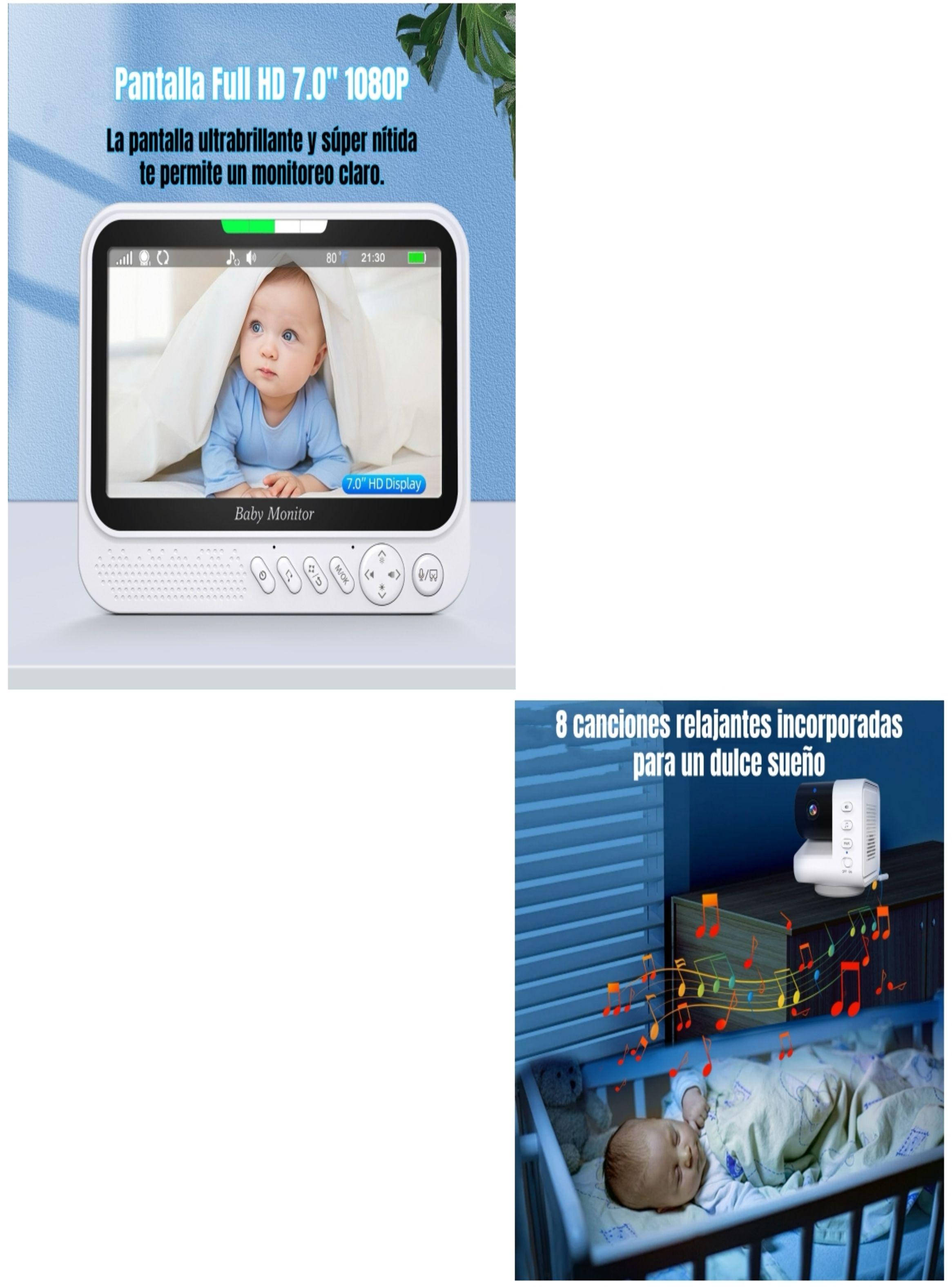 Cámara Monitor Inteligente Premium 7″1080P ABM790 LuBabycas-3