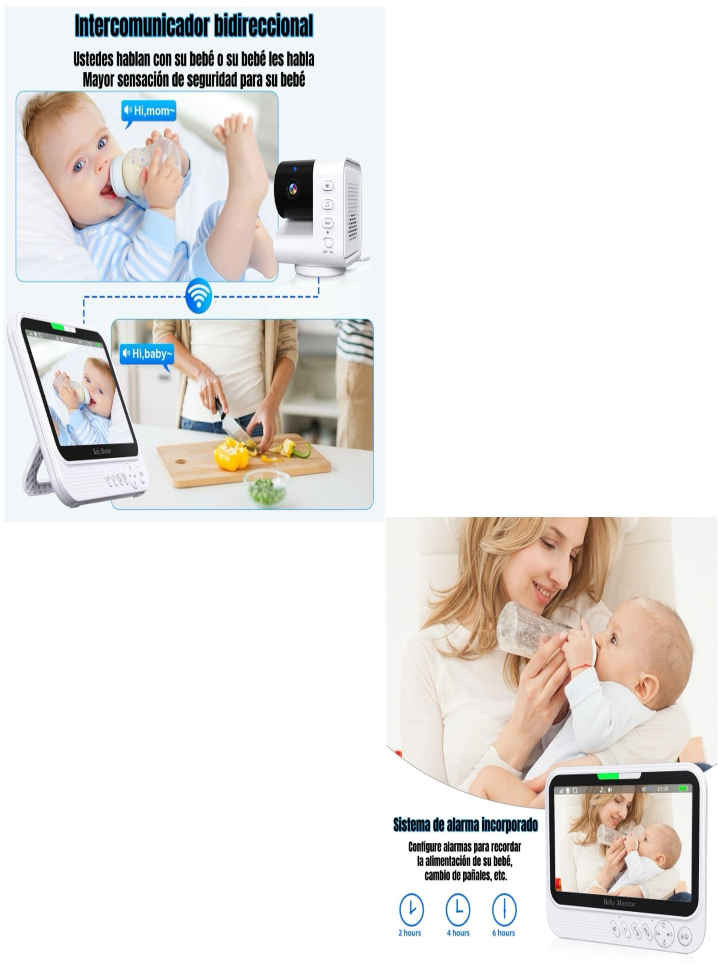 Cámara Monitor Inteligente Premium 7″1080P ABM790 LuBabycas-5