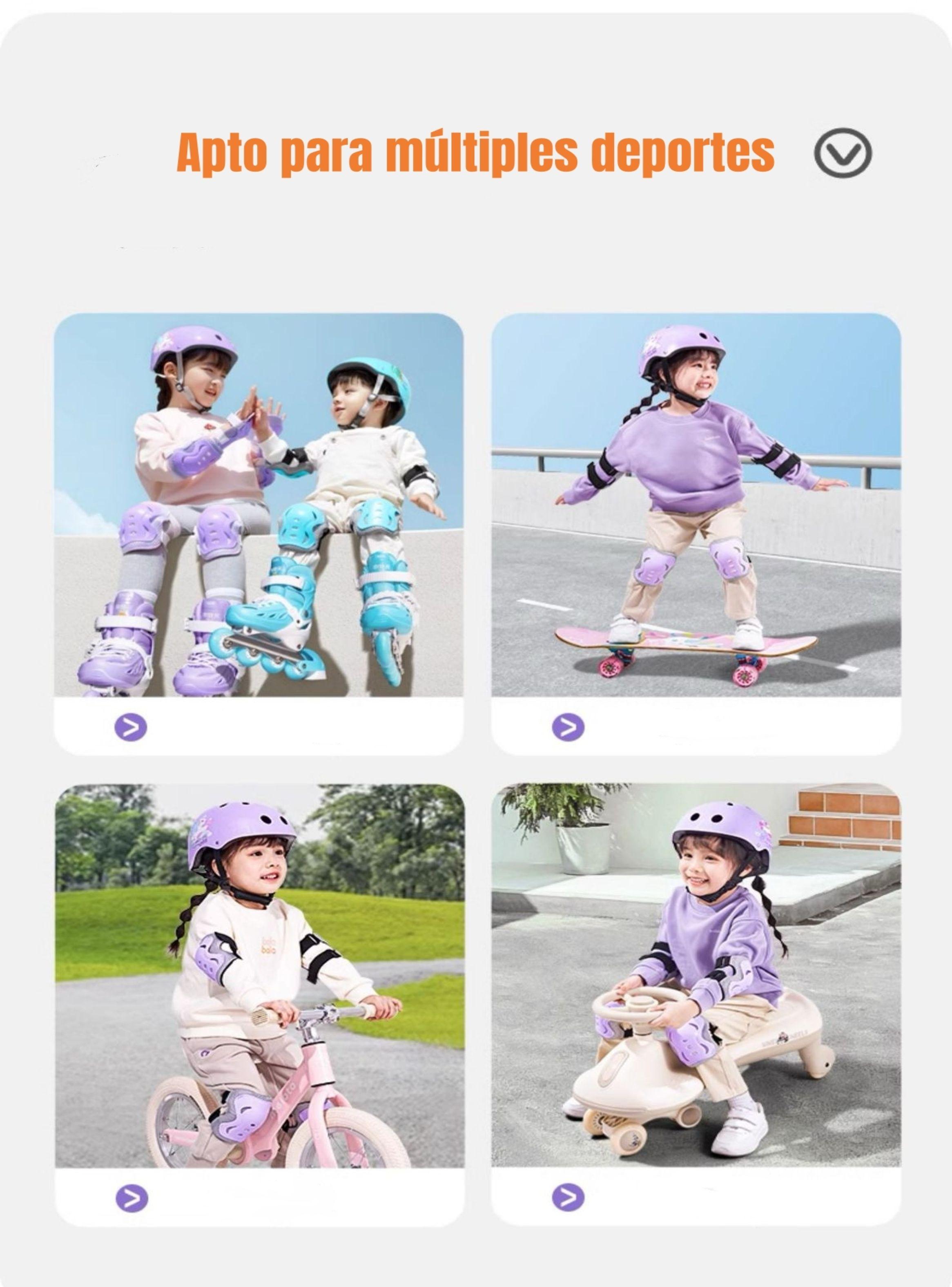 Set Protección Infantil 6 PCS Coderas Rodilleras Muñequeras-7