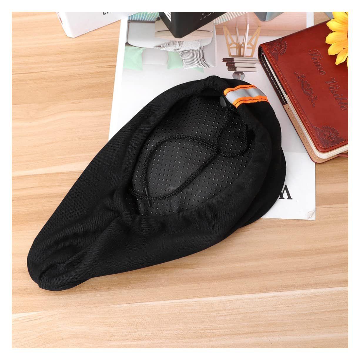 Funda Cubre Asiento Bicicleta Cojín de Sillín Acolchado-4