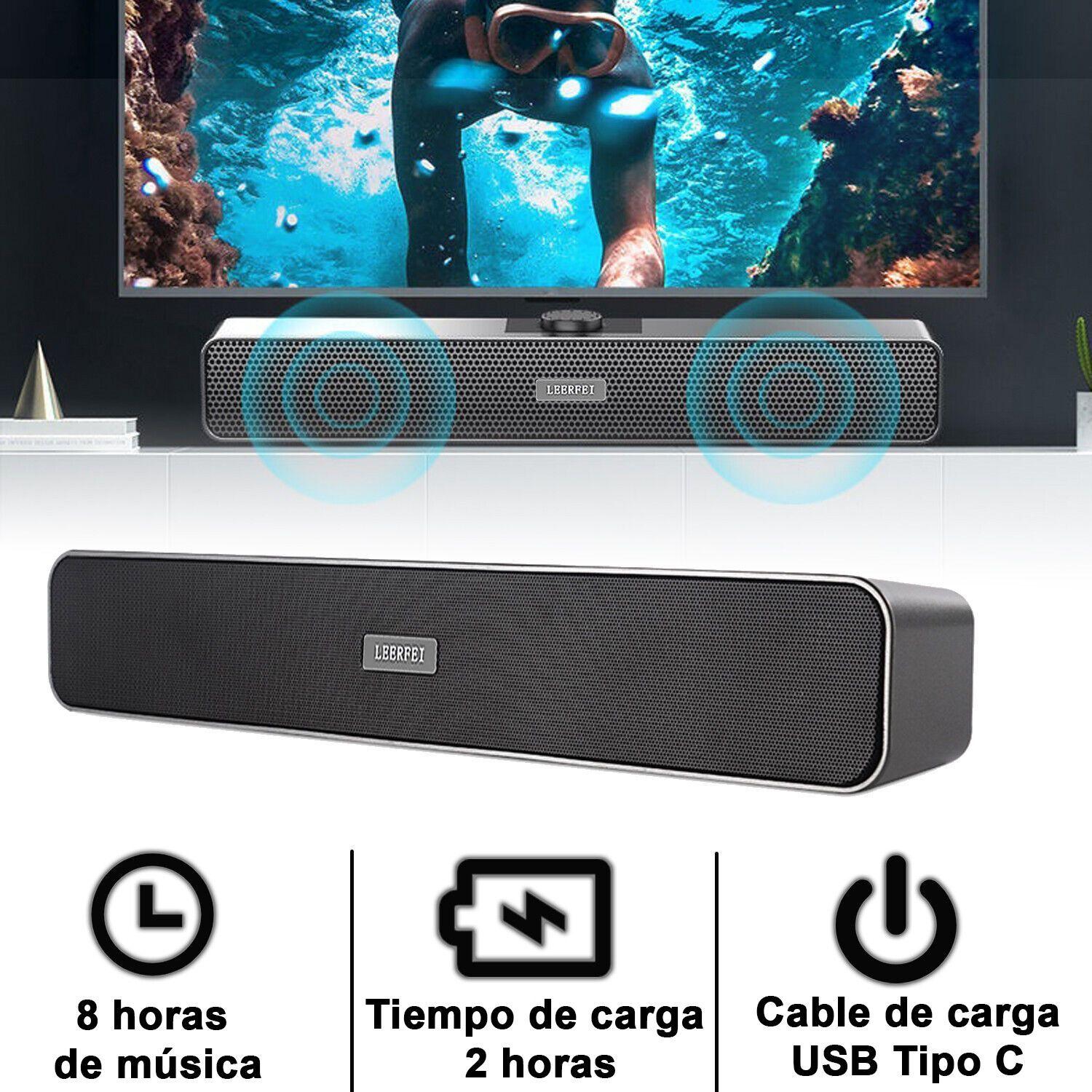 Parlante Barra De Sonido Bluetooth Sound Bar Portátil Tv-1