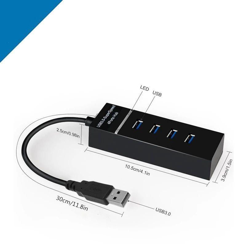 Hub Usb 3.0 Duplica Adaptador 4 Puertos-4