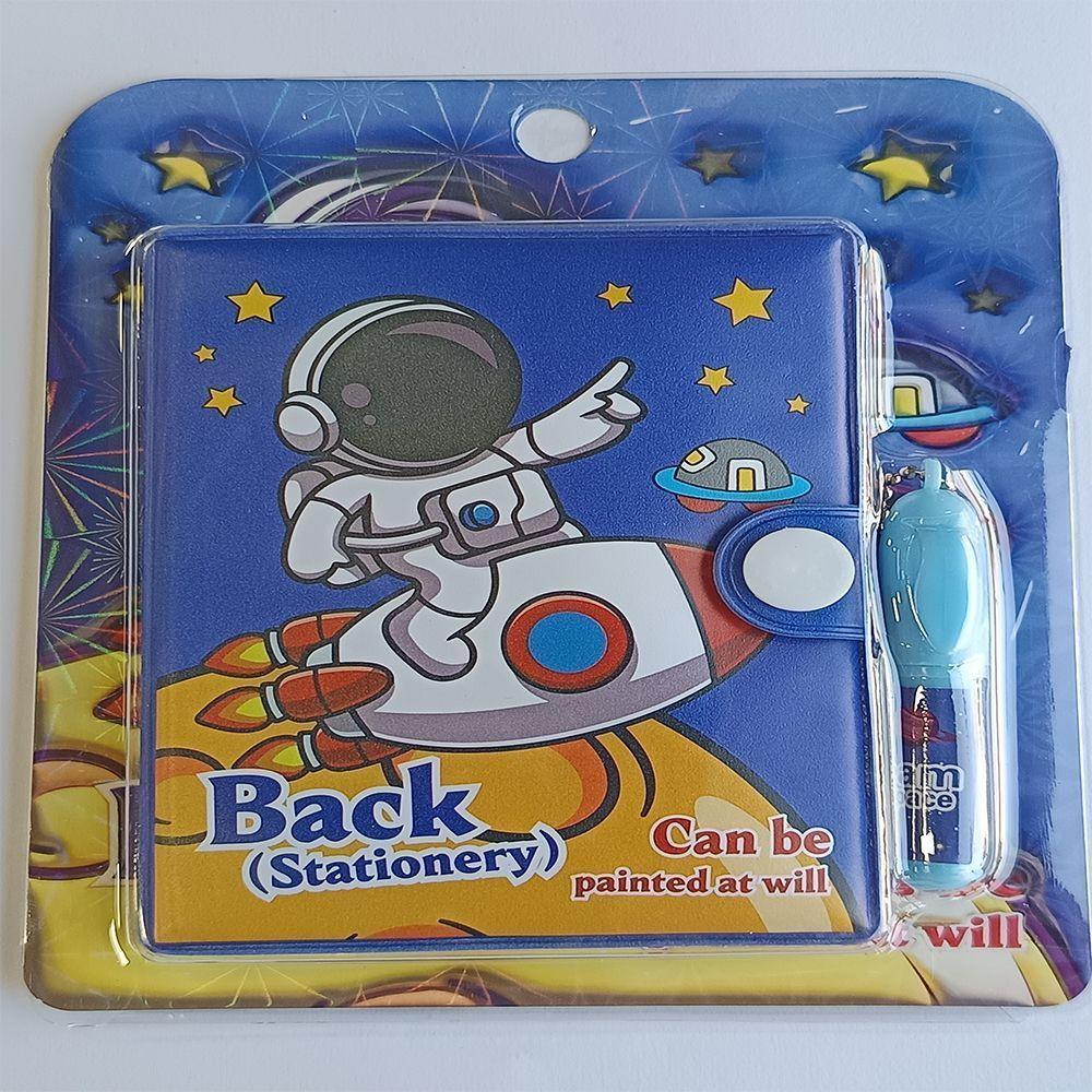 Mini Libretas Modelo Astronauta Broche Y Lapiz 11 X 8 Cm-3