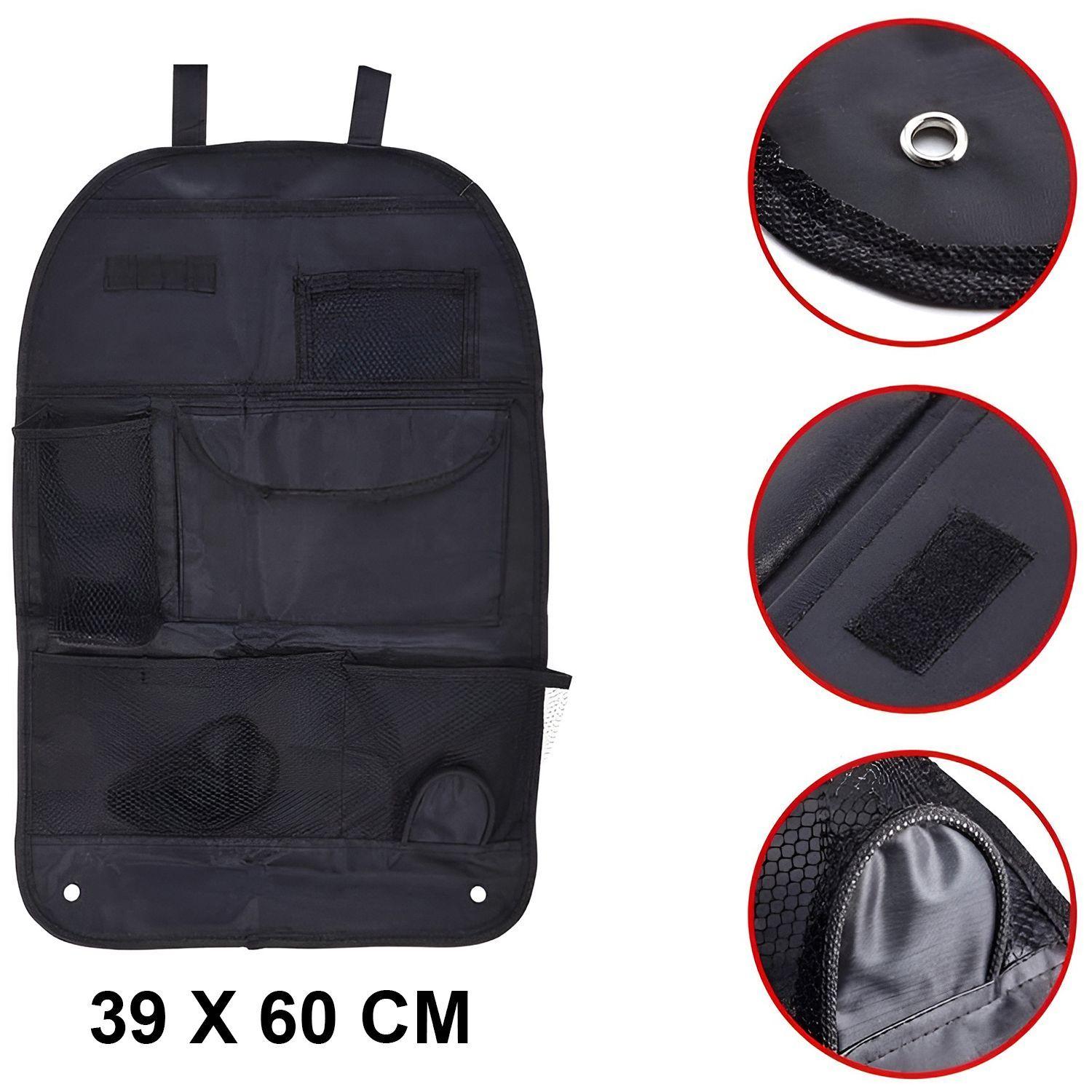 Organizador Bolsa Papelero Para Respaldo de Asiento Del Auto-3