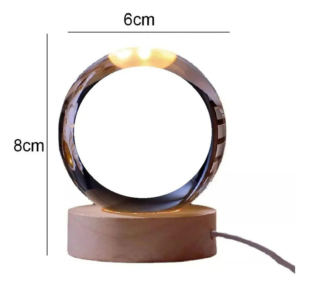 Lámpara Bola De Cristal 3D Led Usb Hada -2