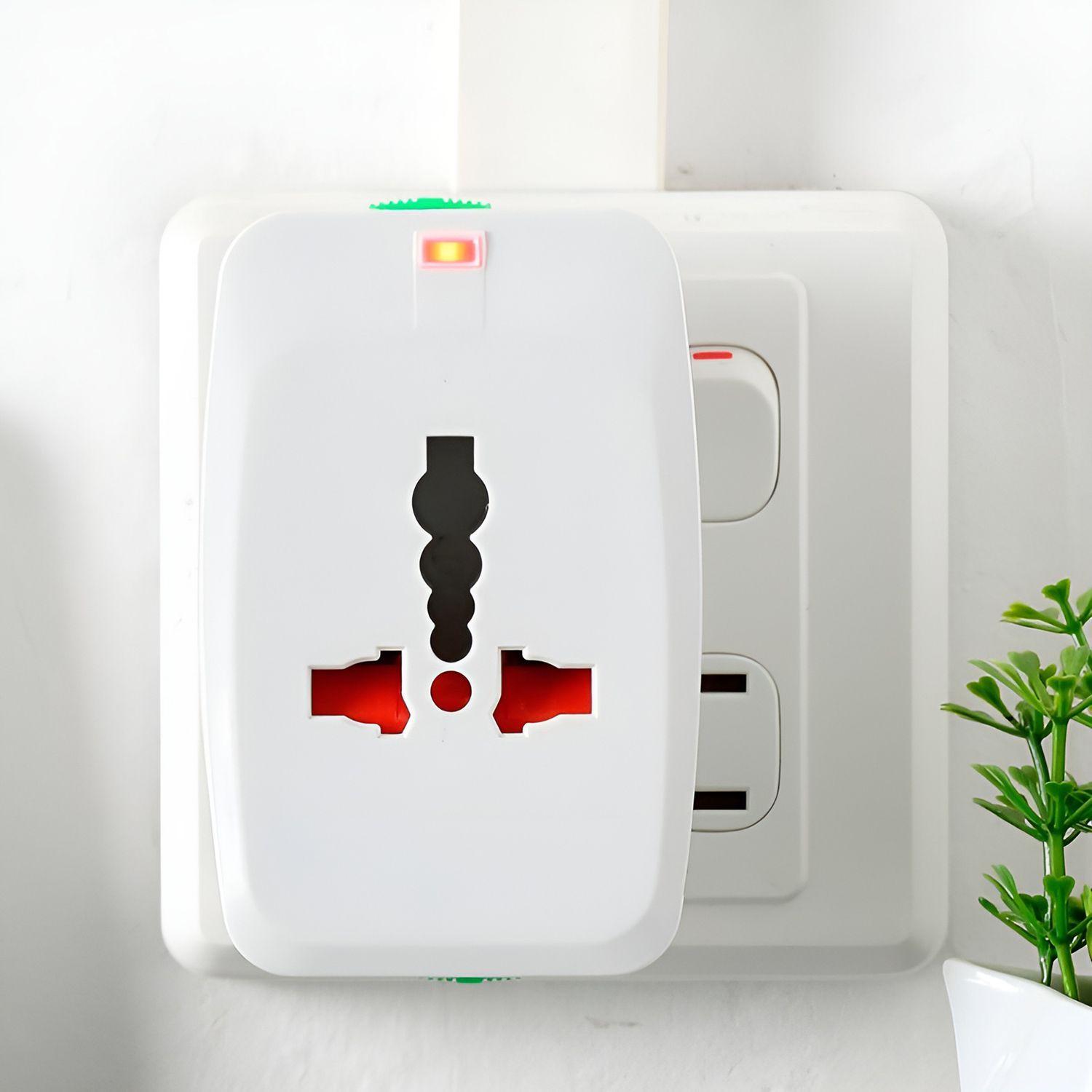 Adaptador De Viaje Universal Corriente Enchufe Us Uk Au Eu-0