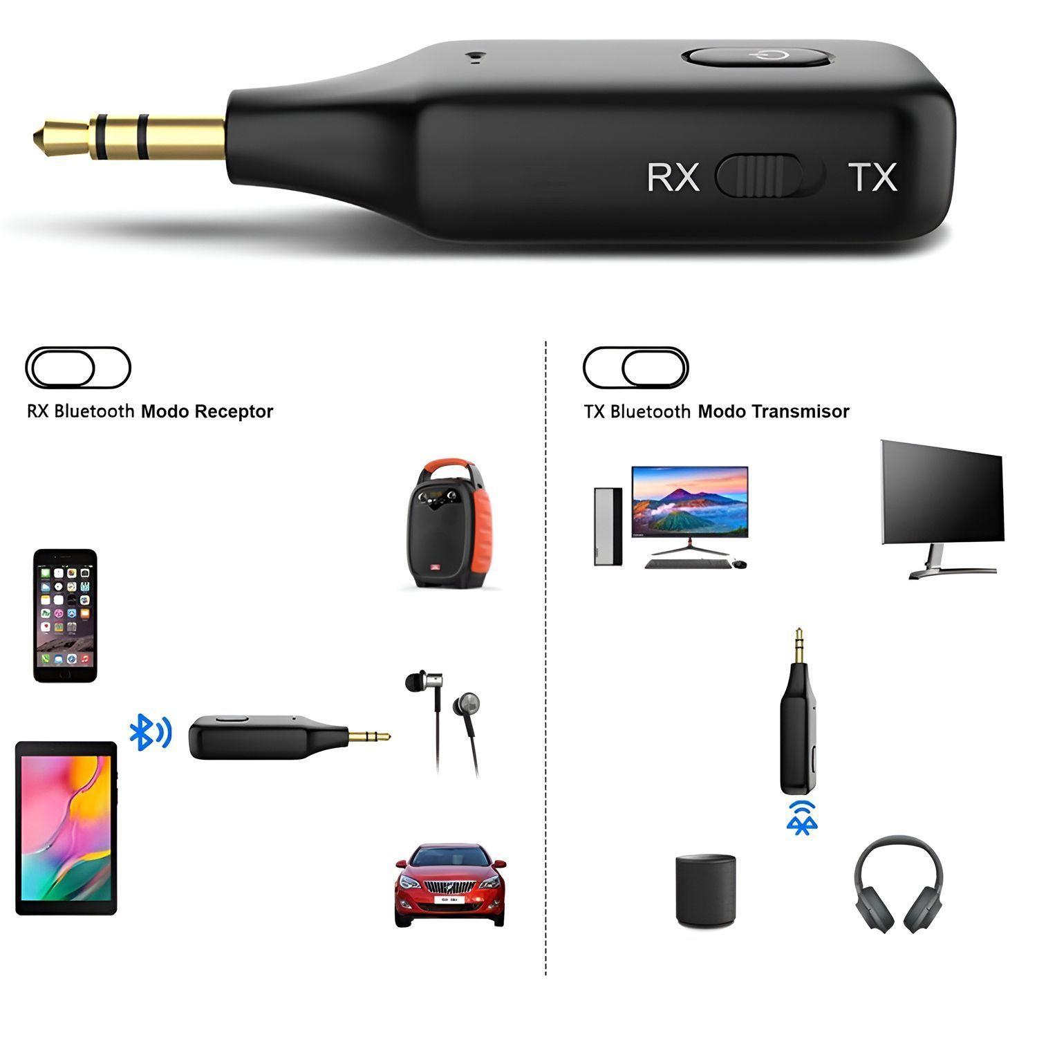 Adaptador Bluetooth Transmisor Receptor Inalámbrico Auto Auxiliar-3