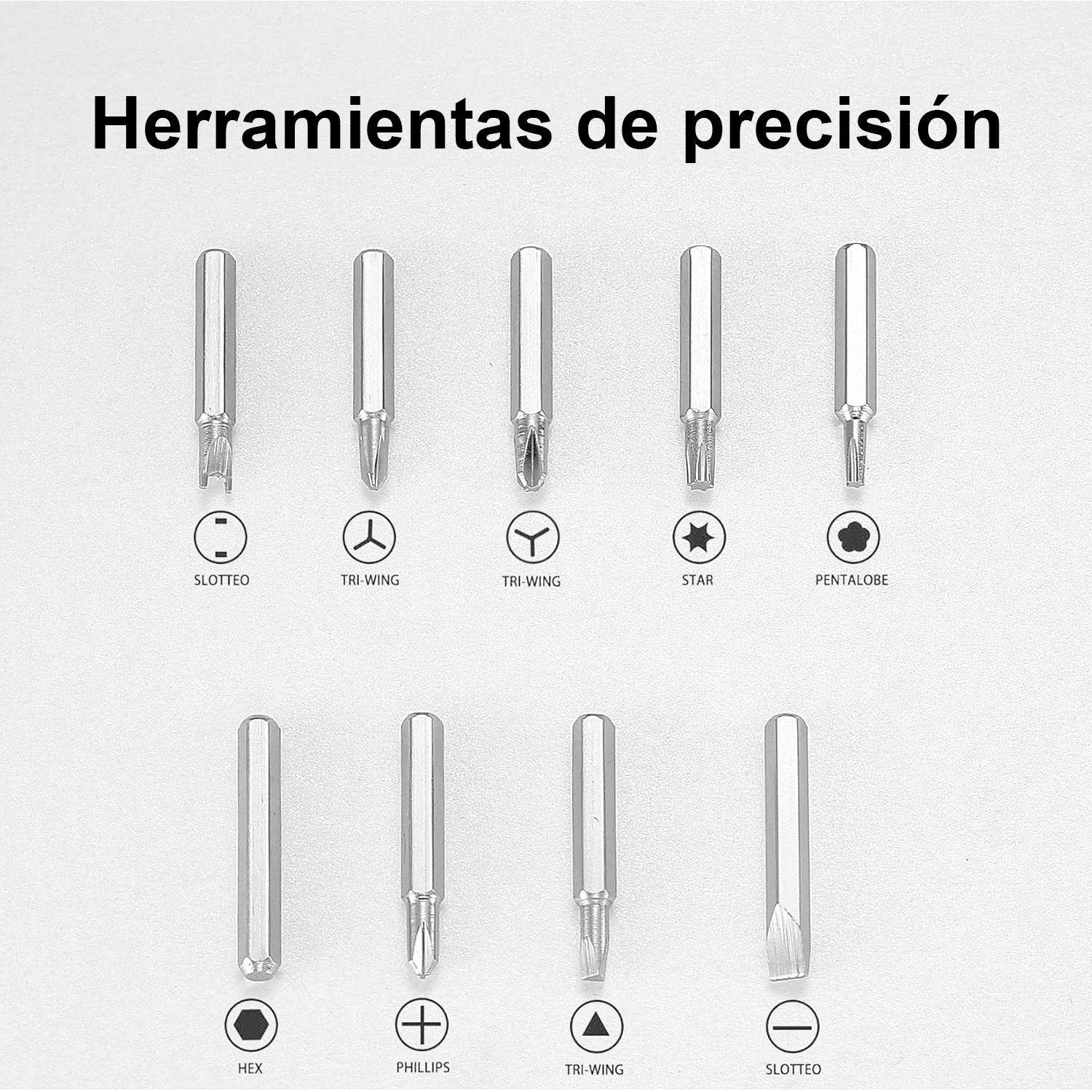 Set Destornillador Precisión Juego 32 Piezas-4